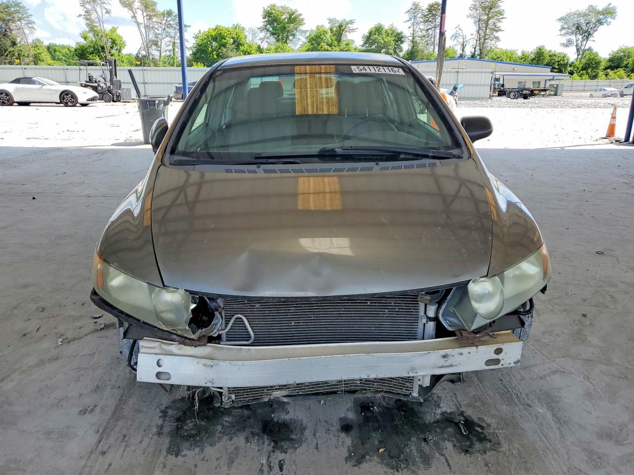 2007 Honda Civic Tan vin: 2HGFA165X7H310535