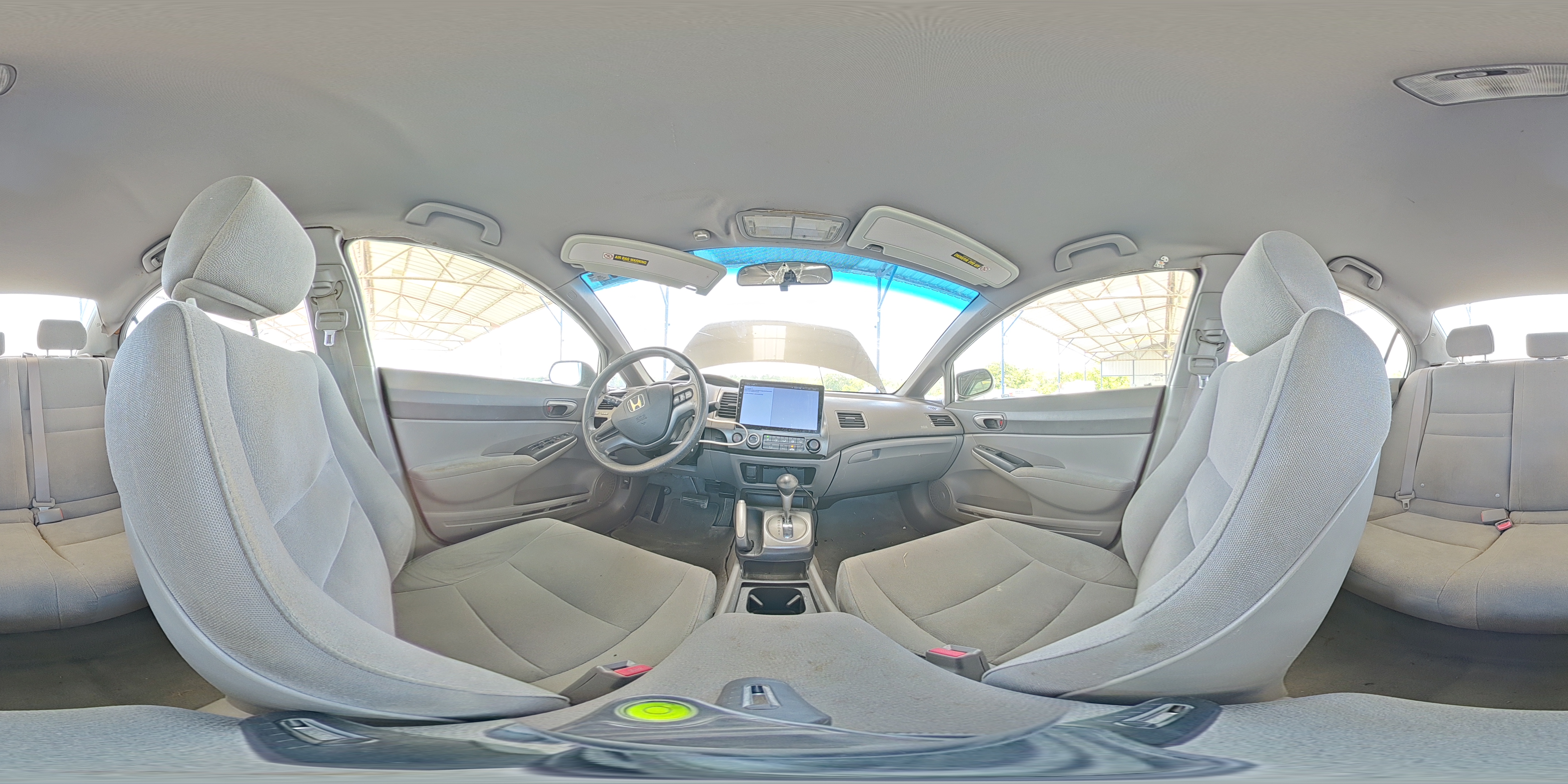 2007 Honda Civic Tan vin: 2HGFA165X7H310535