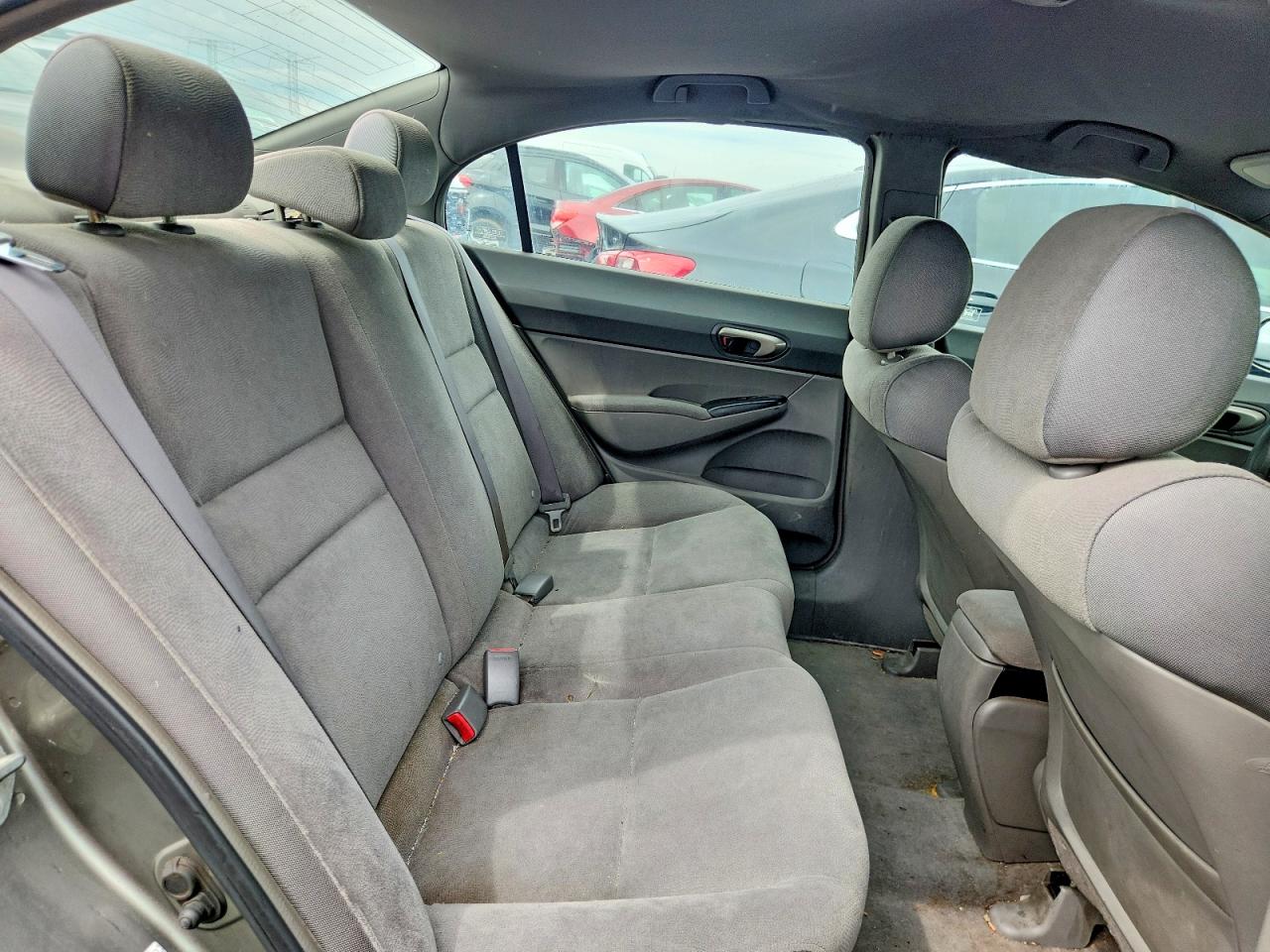 2007 Honda Civic Lx Gray vin: 2HGFA165X7H316125