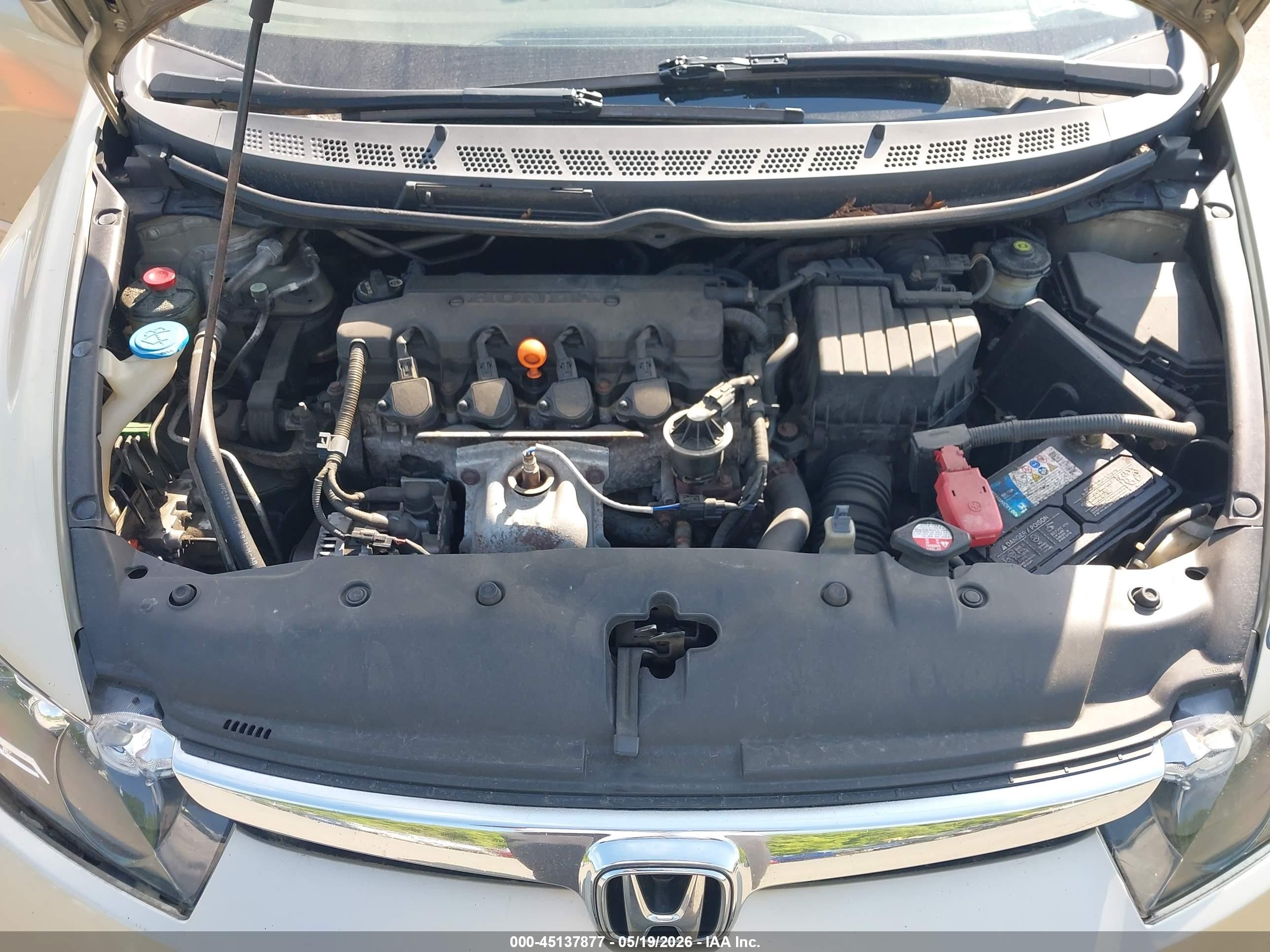 2007 Honda Civic Lx Beige vin: 2HGFA165X7H501744