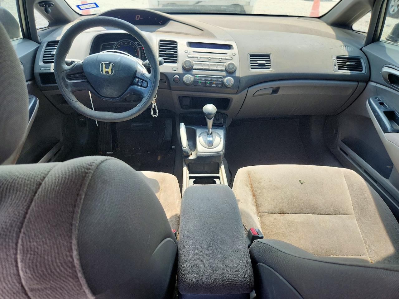 2007 Honda Civic Lx Gray vin: 2HGFA165X7H507074