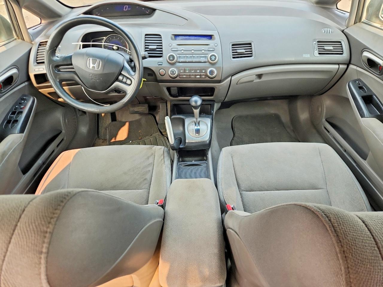 2008 Honda Civic Lx Gray vin: 2HGFA165X8H302047