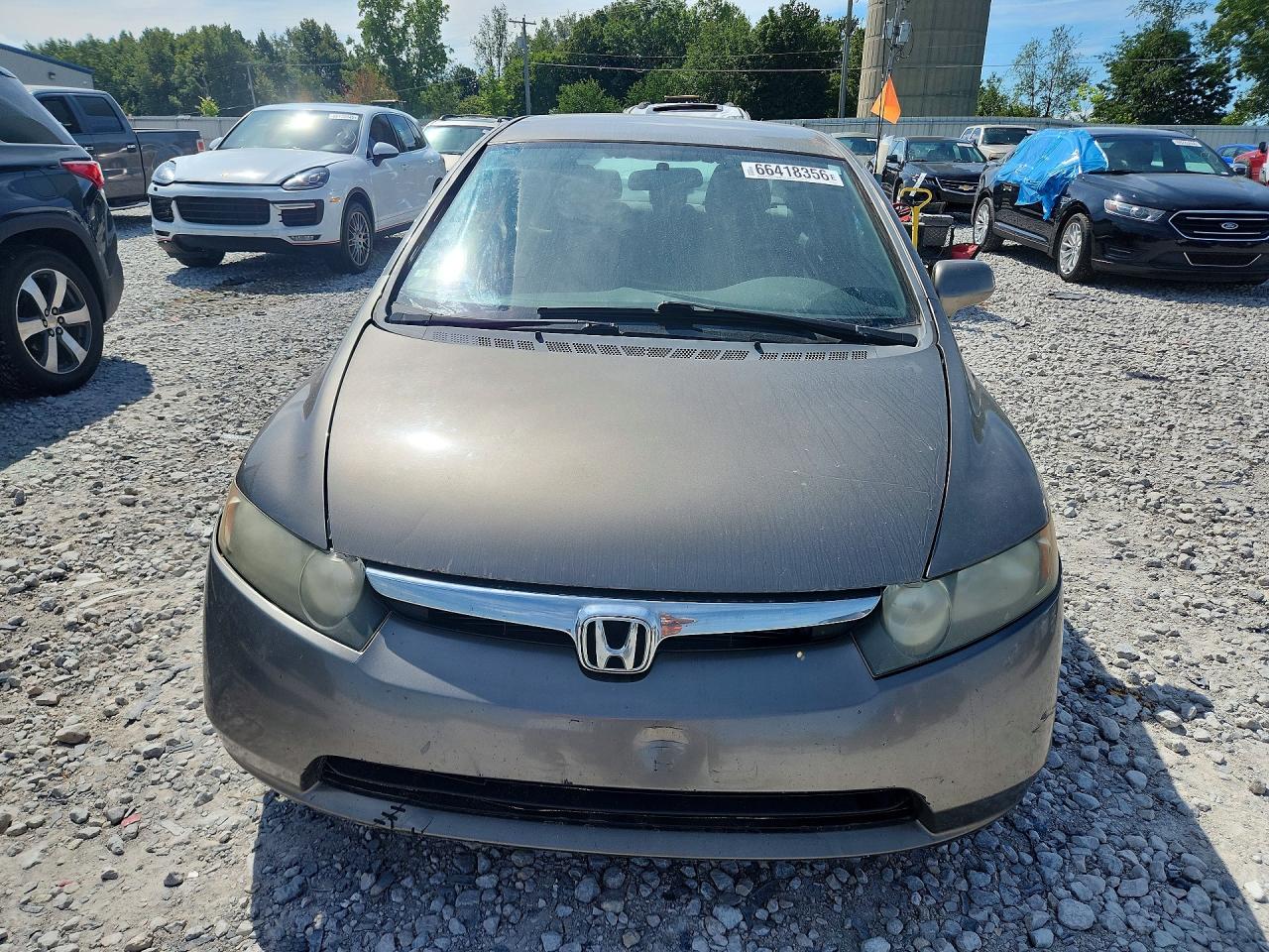 2008 Honda Civic Серый vin: 2HGFA165X8H316594