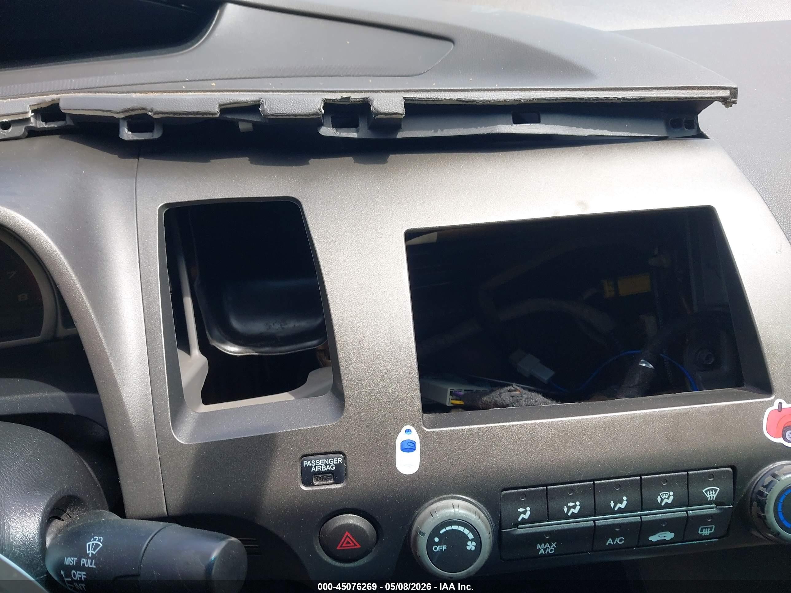 2008 Honda Civic Lx Blue vin: 2HGFA165X8H319866