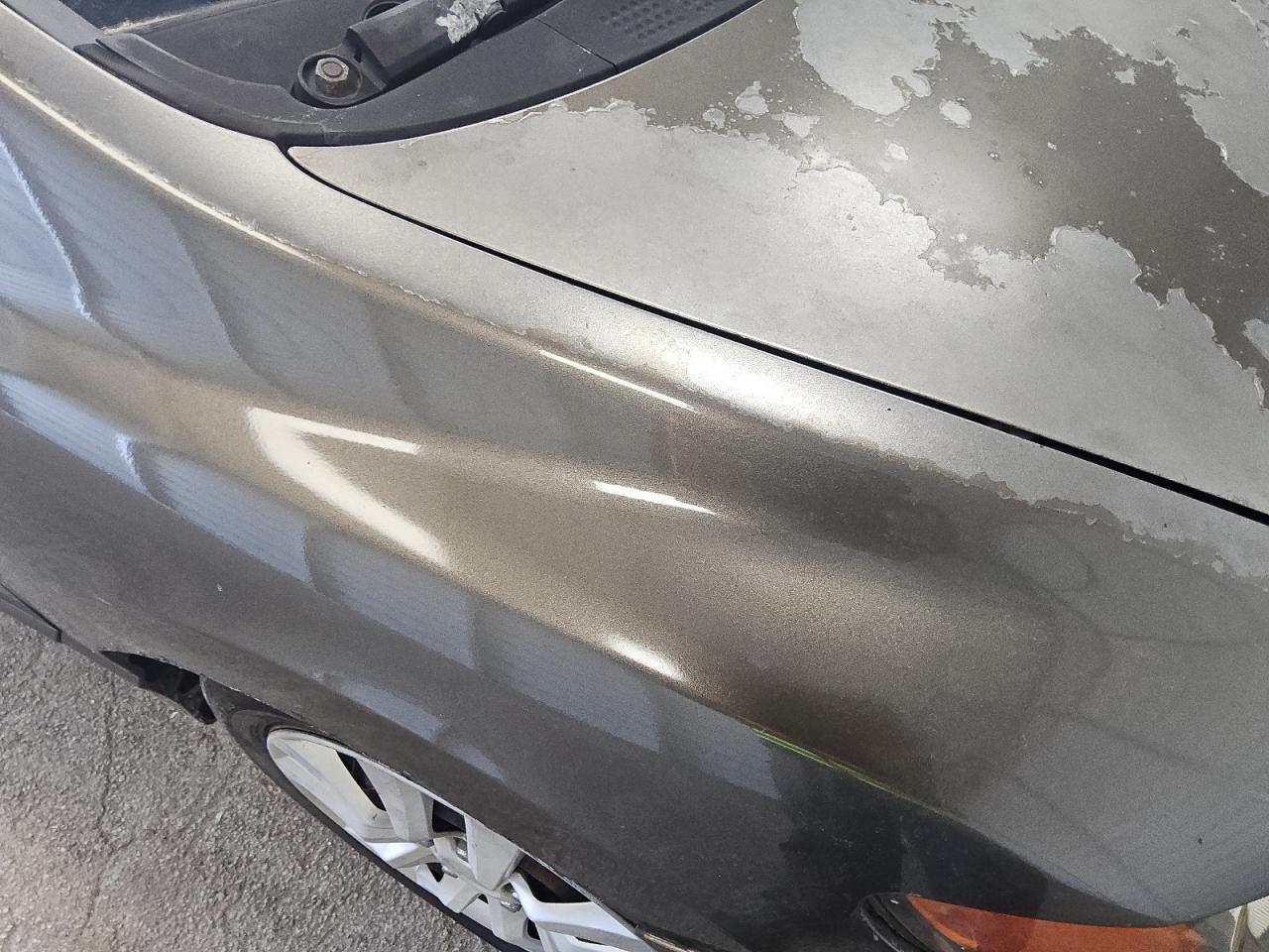 2008 Honda Civic Lx Gray vin: 2HGFA165X8H322394 Damage: Right Front Fender, Previous Repair, Substandard Repair