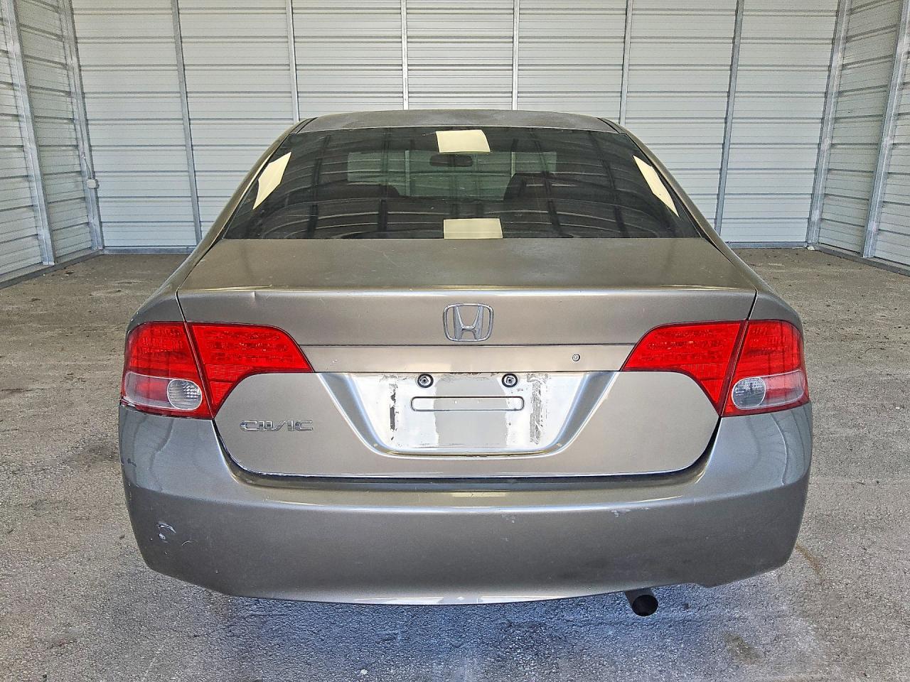 2008 Honda Civic Lx Gray vin: 2HGFA165X8H322394