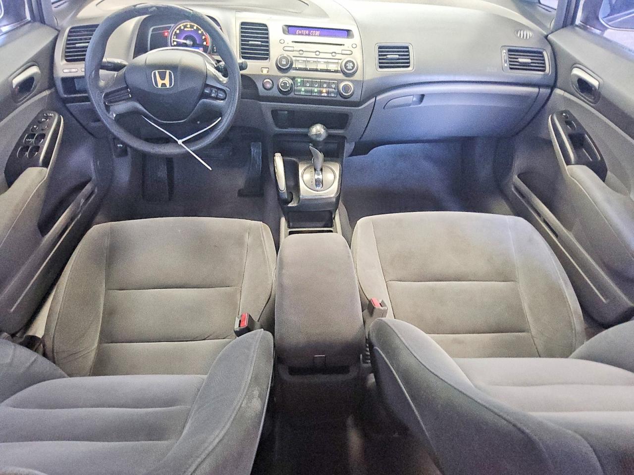 2008 Honda Civic Lx Gray vin: 2HGFA165X8H322394