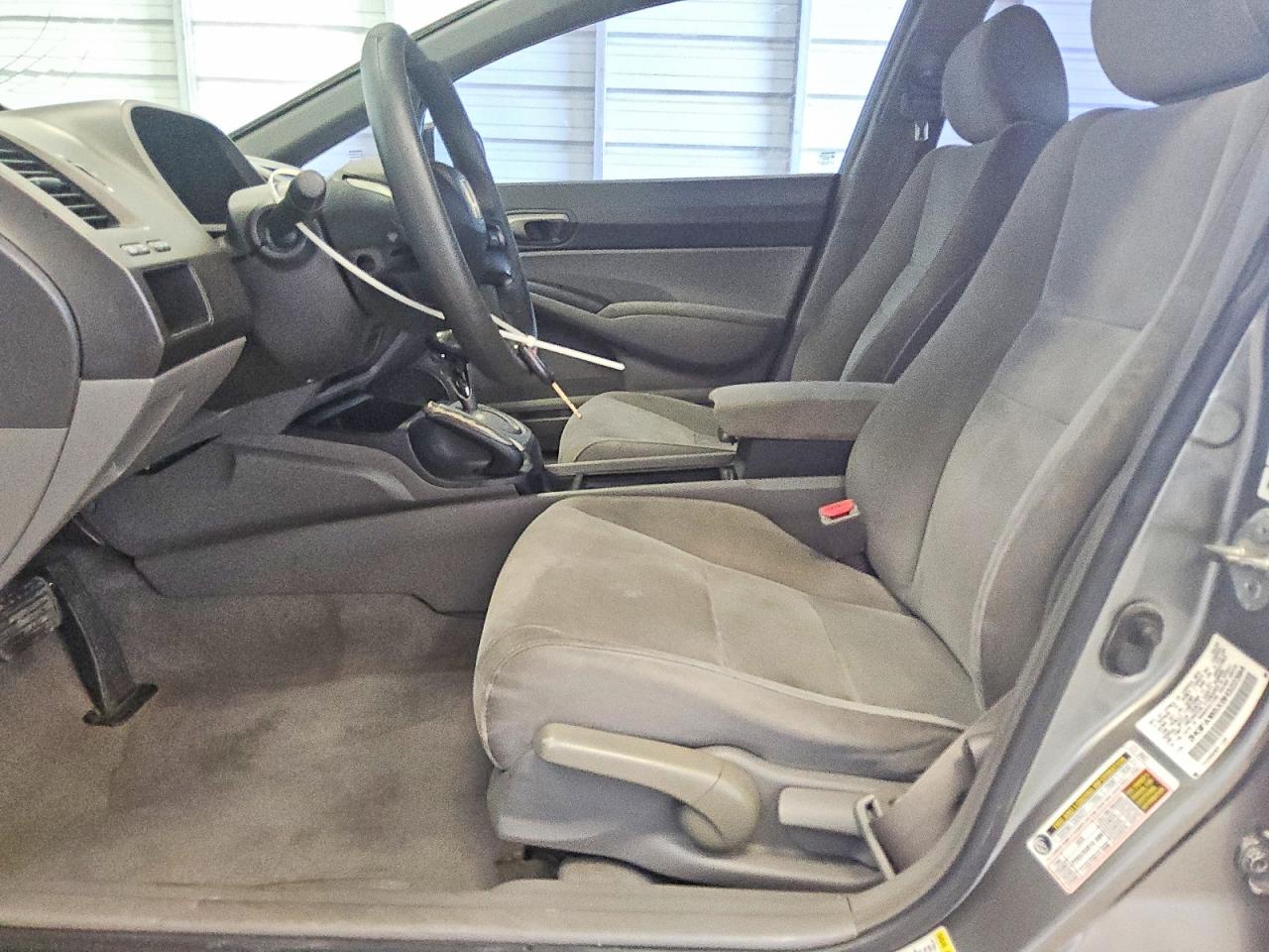 2008 Honda Civic Lx Gray vin: 2HGFA165X8H322394