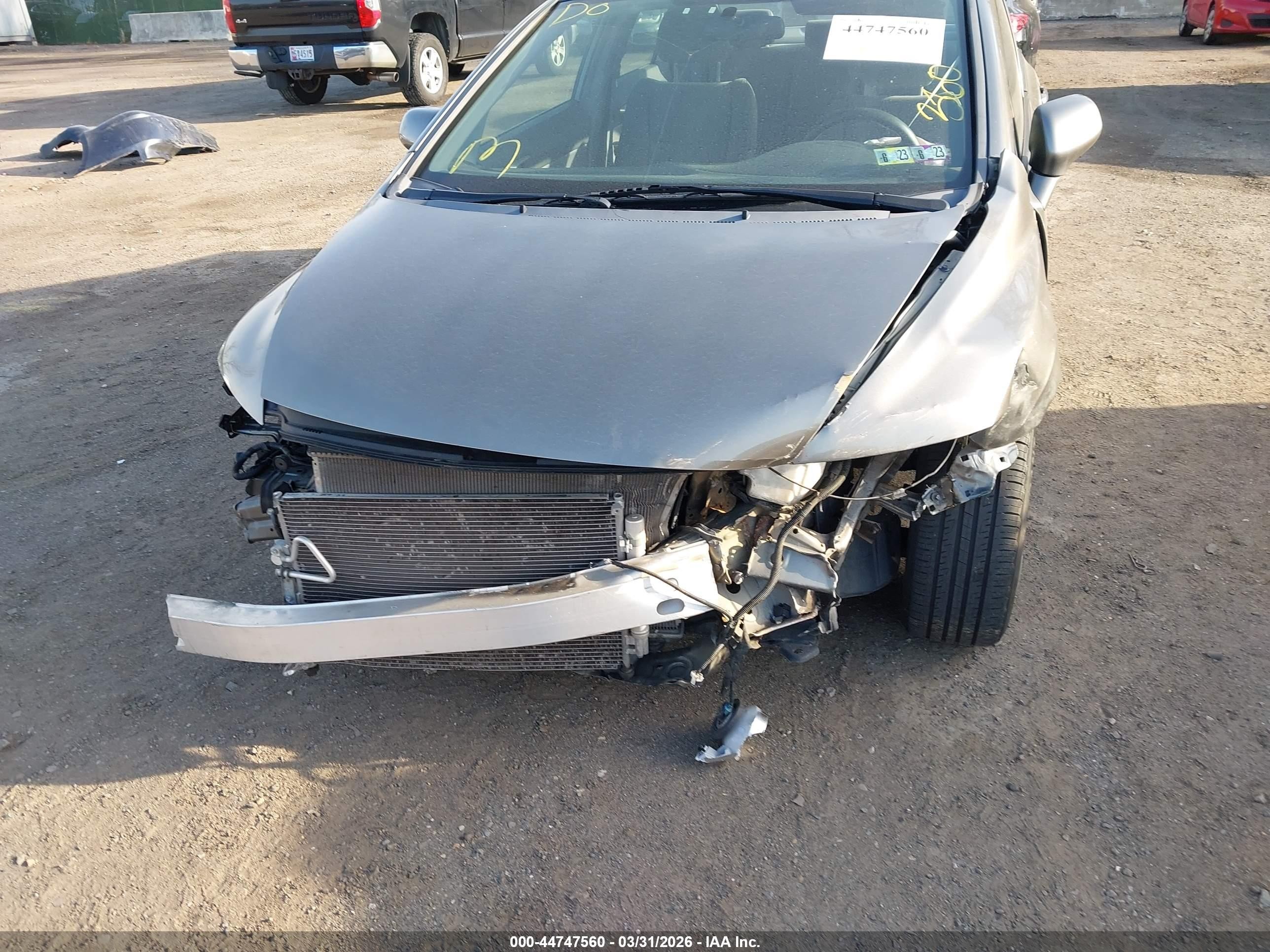 2008 Honda Civic Lx Champagne vin: 2HGFA165X8H333511