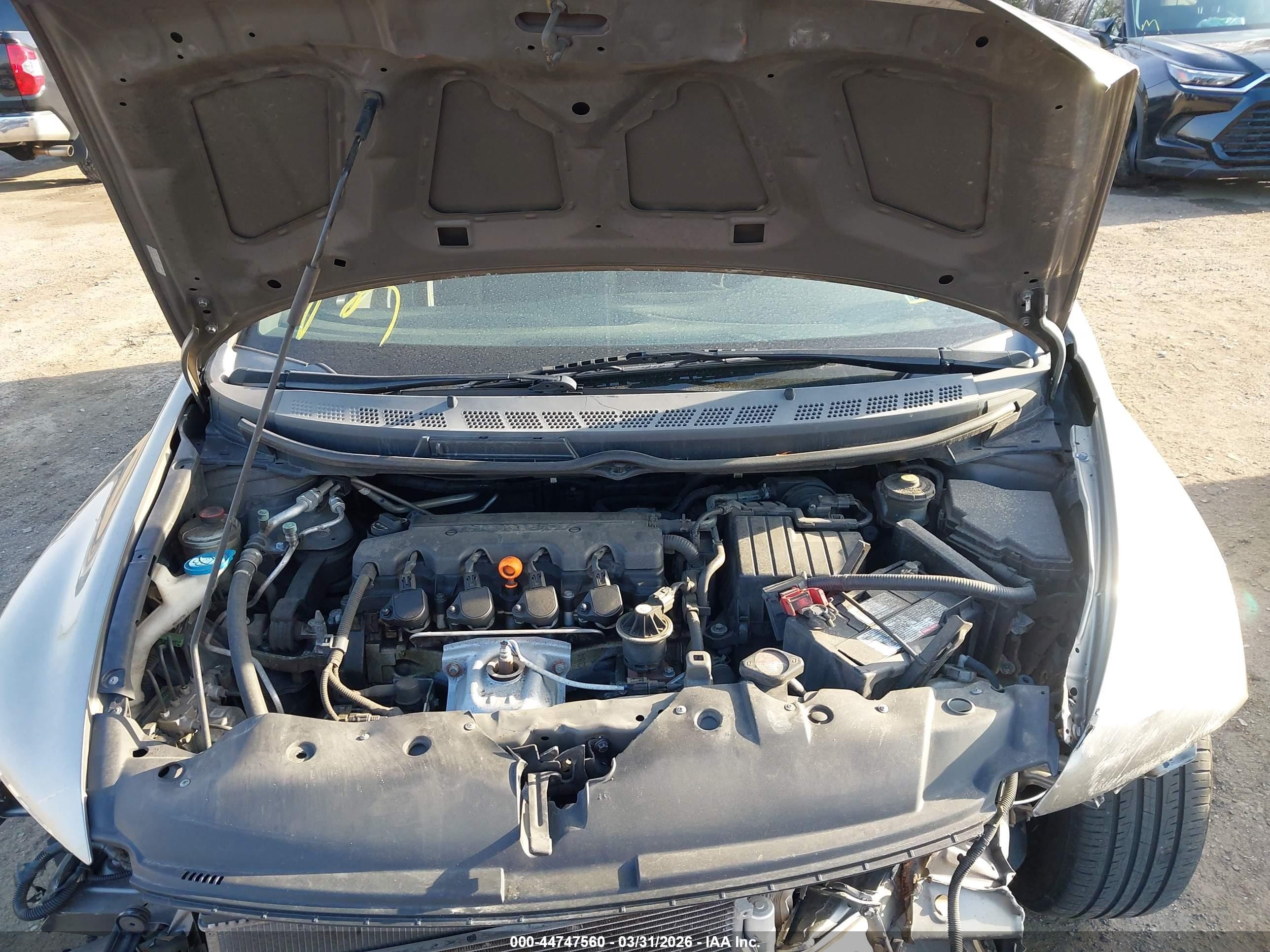2008 Honda Civic Lx Champagne vin: 2HGFA165X8H333511