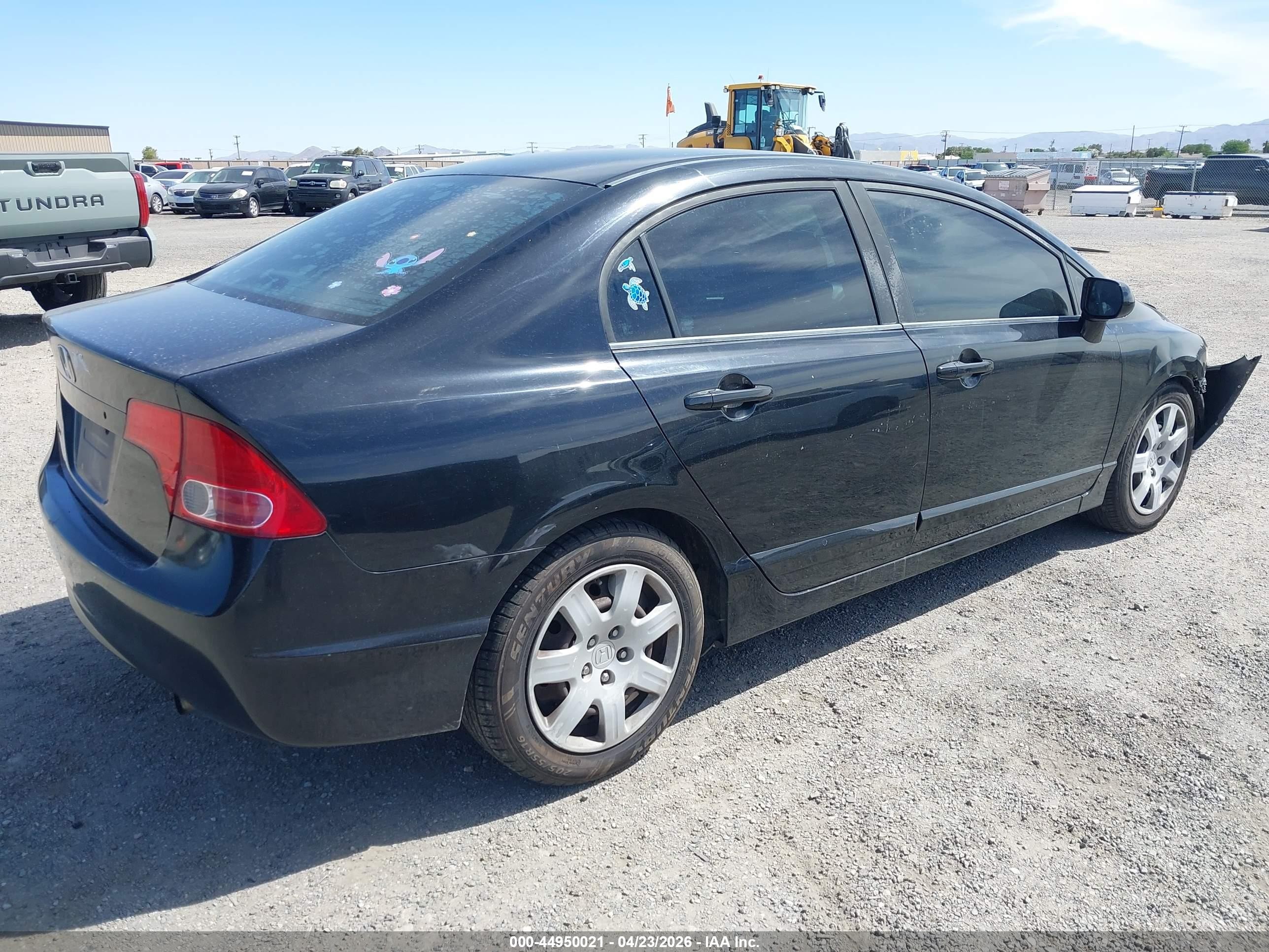2008 Honda Civic Lx Black vin: 2HGFA165X8H336117