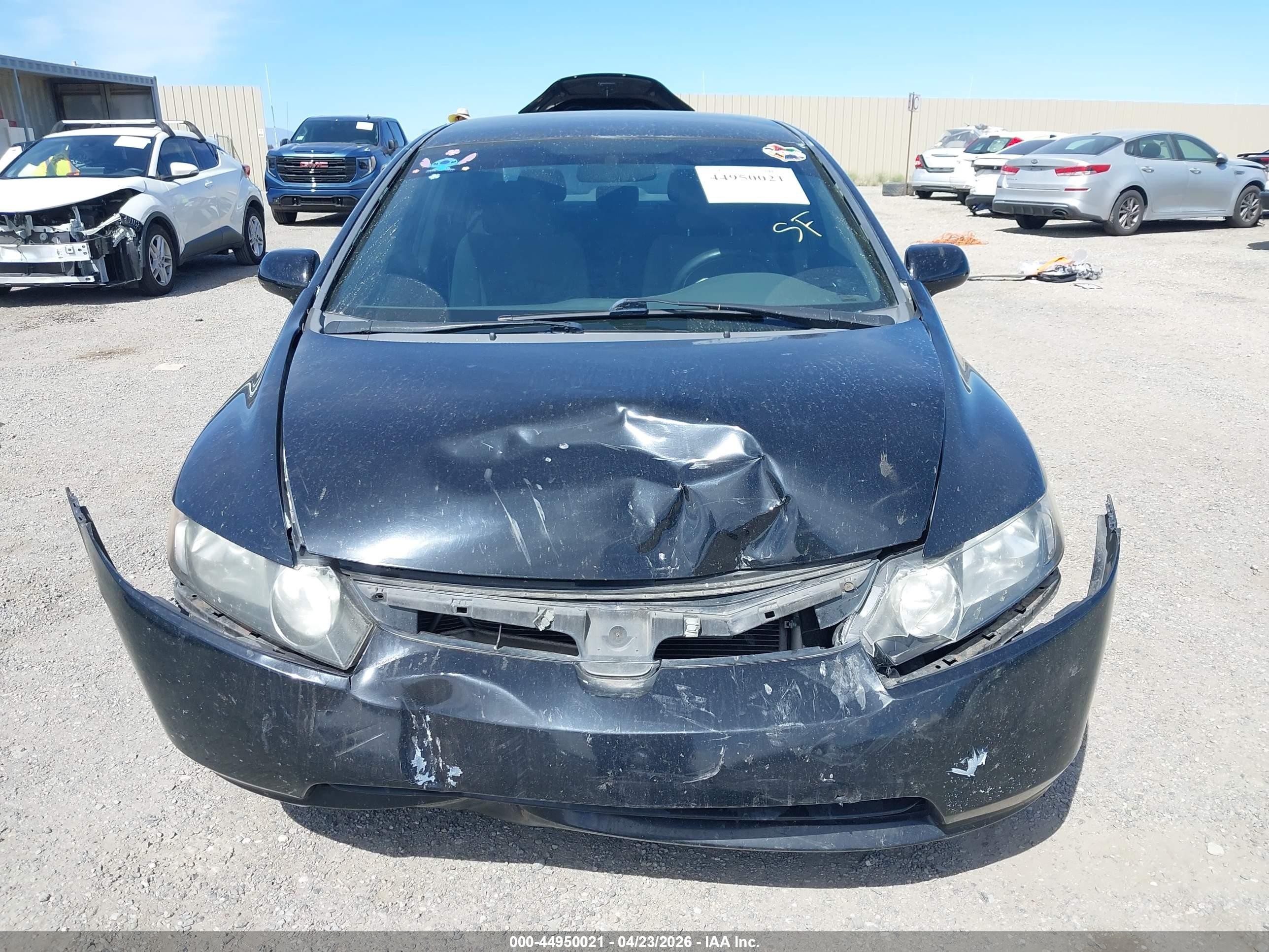 2008 Honda Civic Lx Black vin: 2HGFA165X8H336117