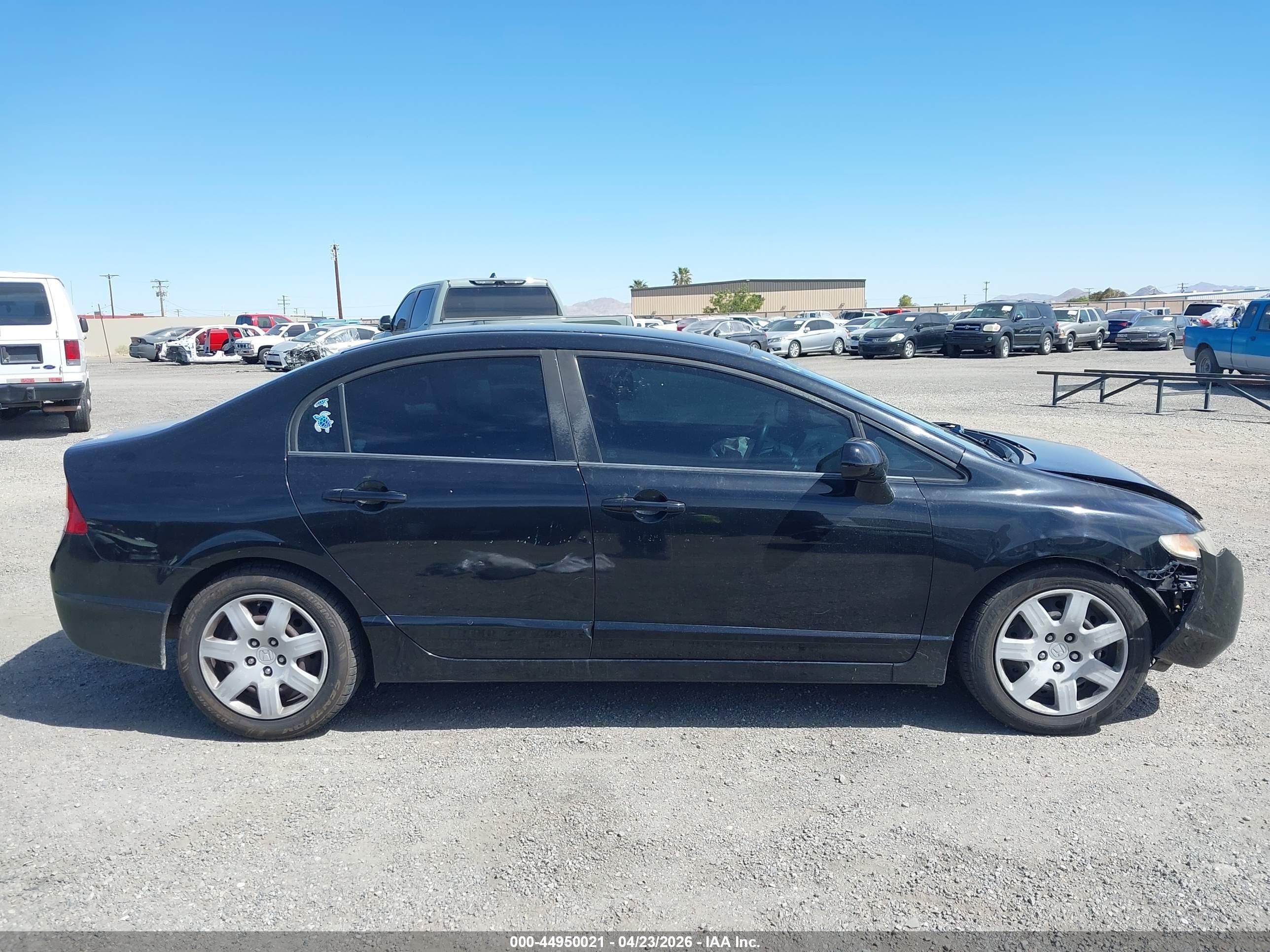 2008 Honda Civic Lx Black vin: 2HGFA165X8H336117