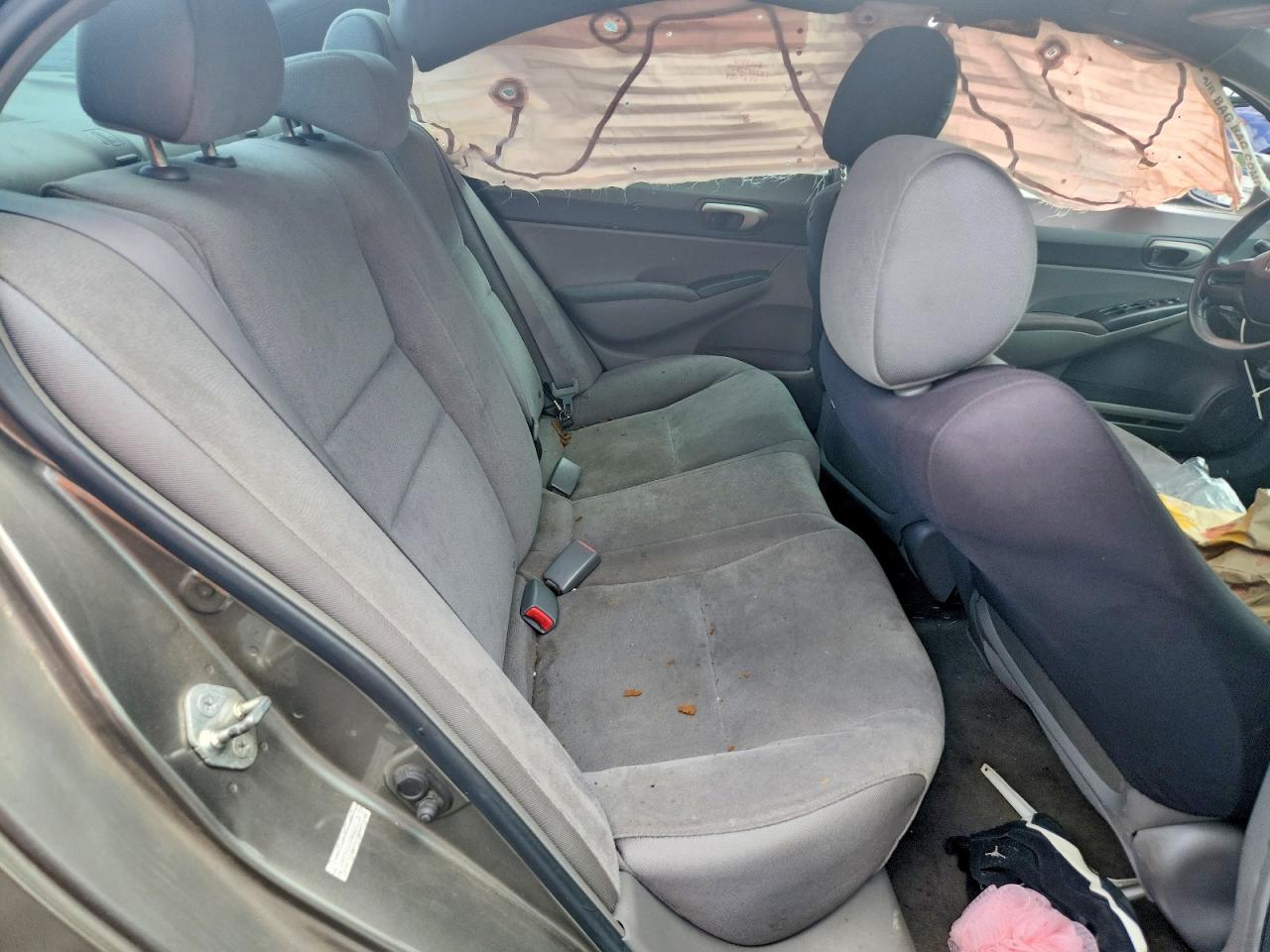2008 Honda Civic Lx Gray vin: 2HGFA165X8H505715