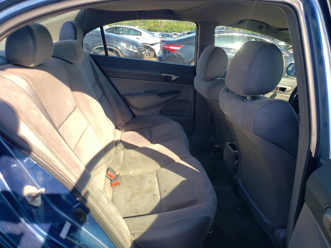 2008 Honda Civic Lx Blue vin: 2HGFA165X8H508453