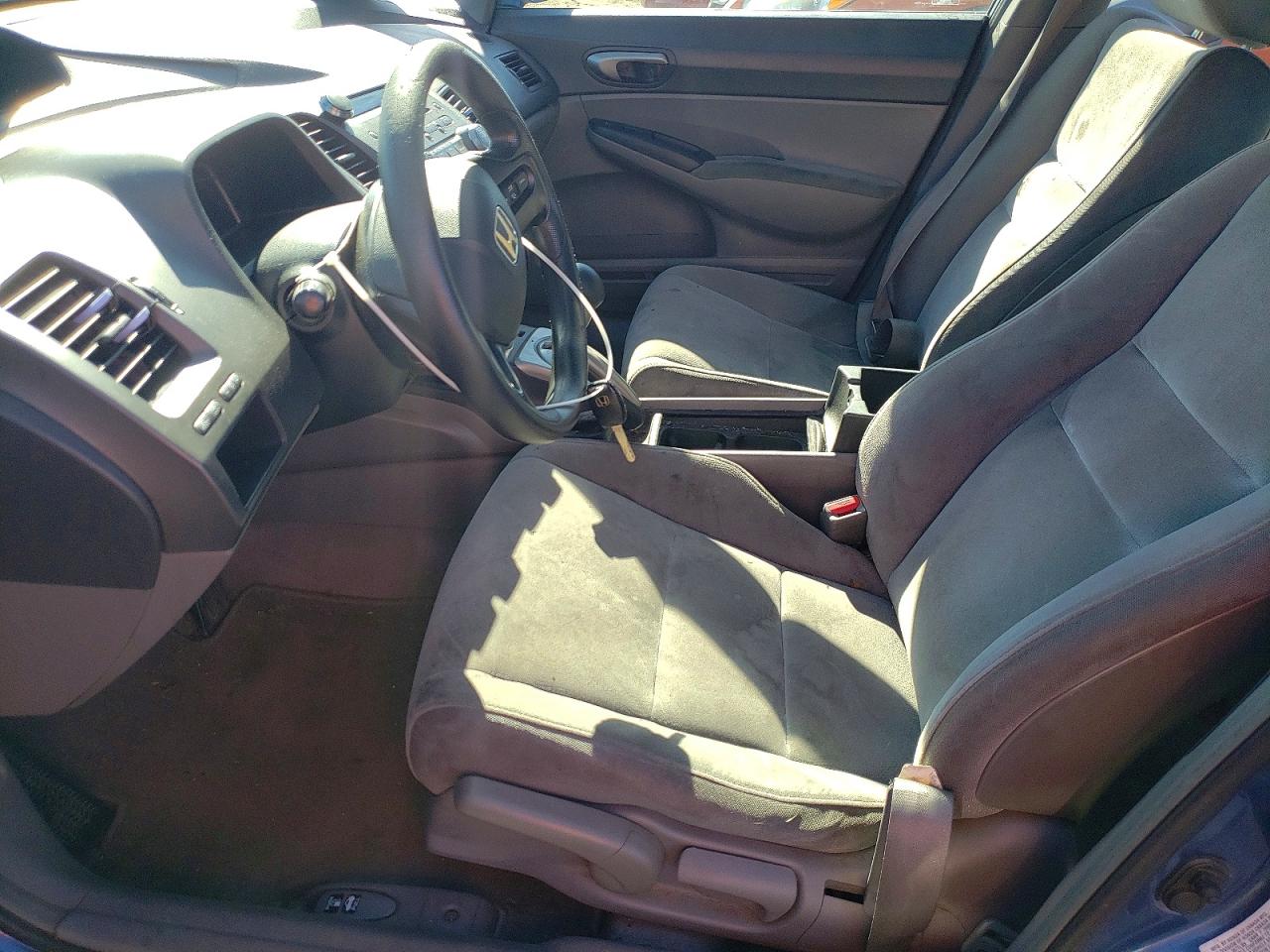 2008 Honda Civic Lx Blue vin: 2HGFA165X8H508453