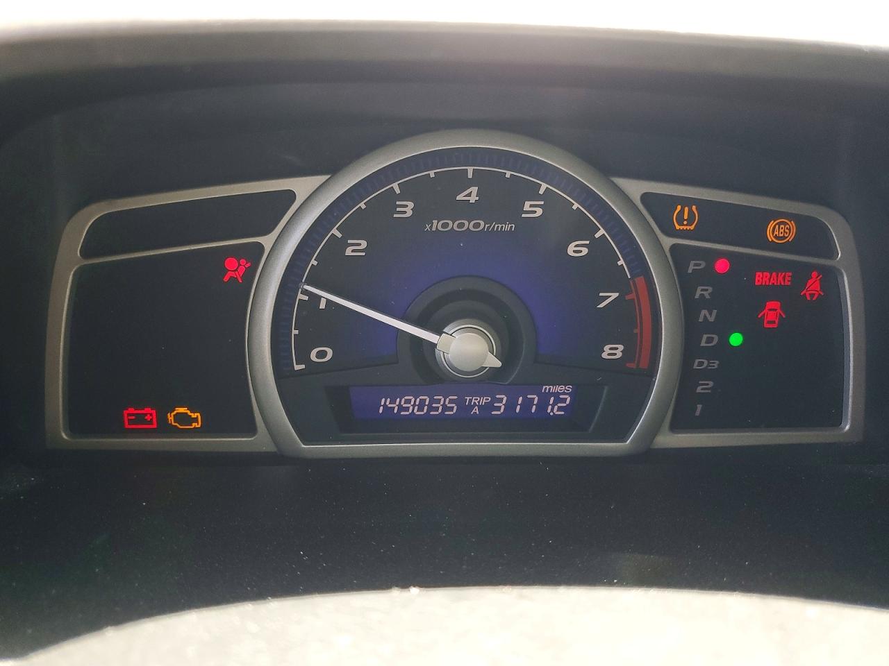 2009 Honda Civic Lx Charcoal vin: 2HGFA165X9H305922