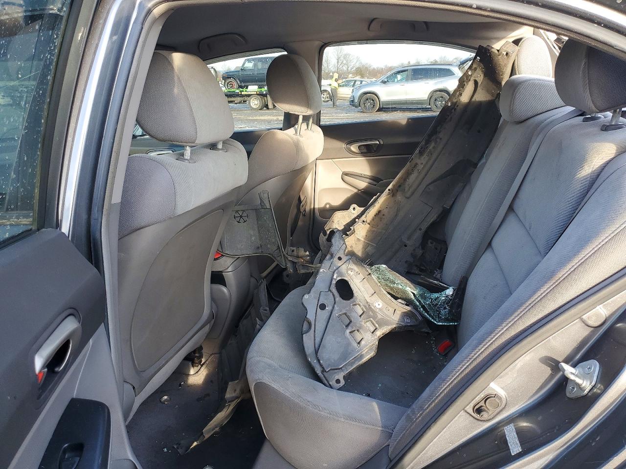 2009 Hond Civic Lx Gray vin: 2HGFA165X9H348902