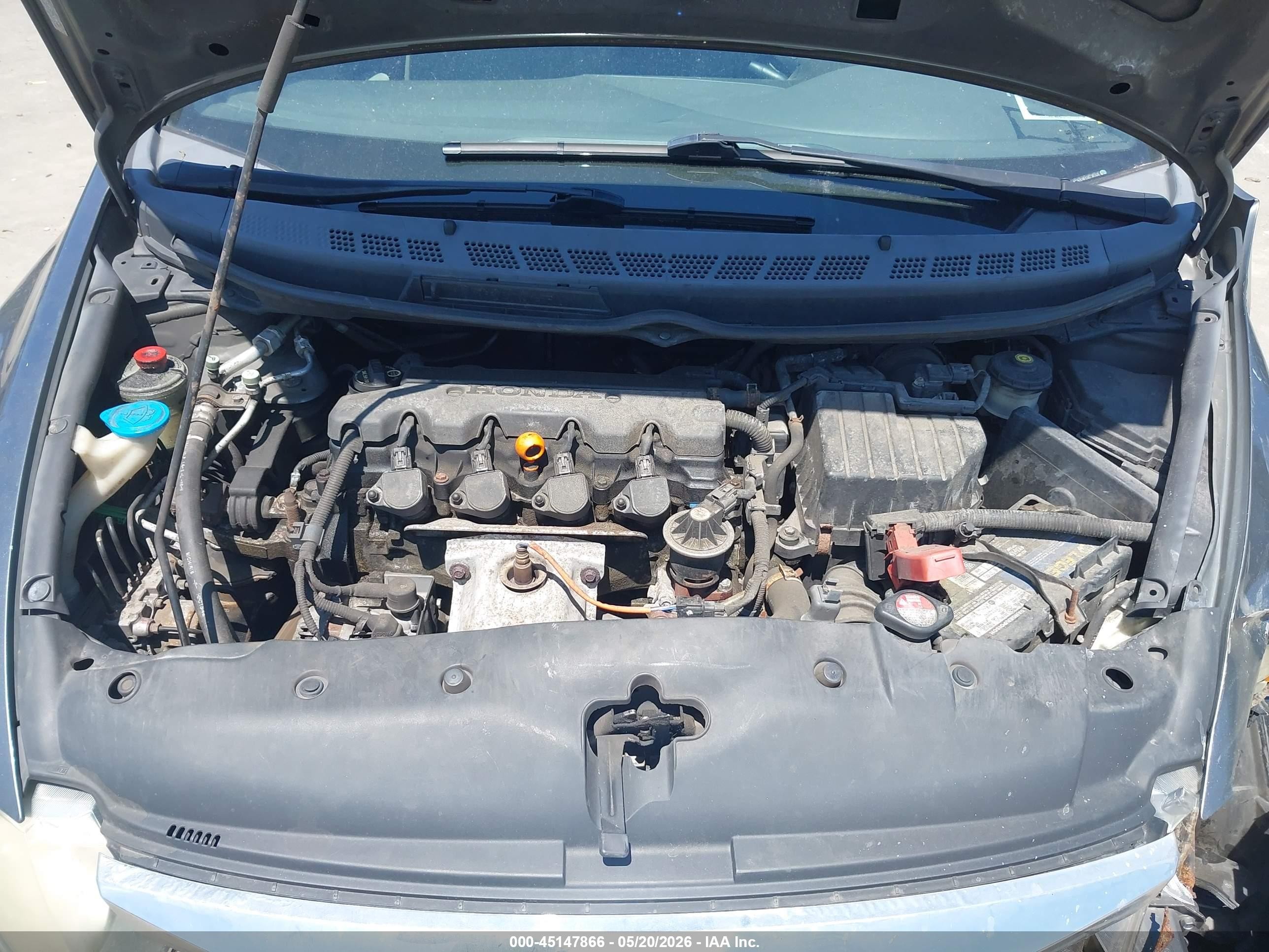 2009 Honda Civic Lx Gray vin: 2HGFA165X9H367644