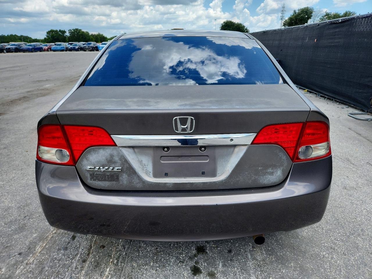 2009 Honda Civic Lx Серый vin: 2HGFA165X9H539235