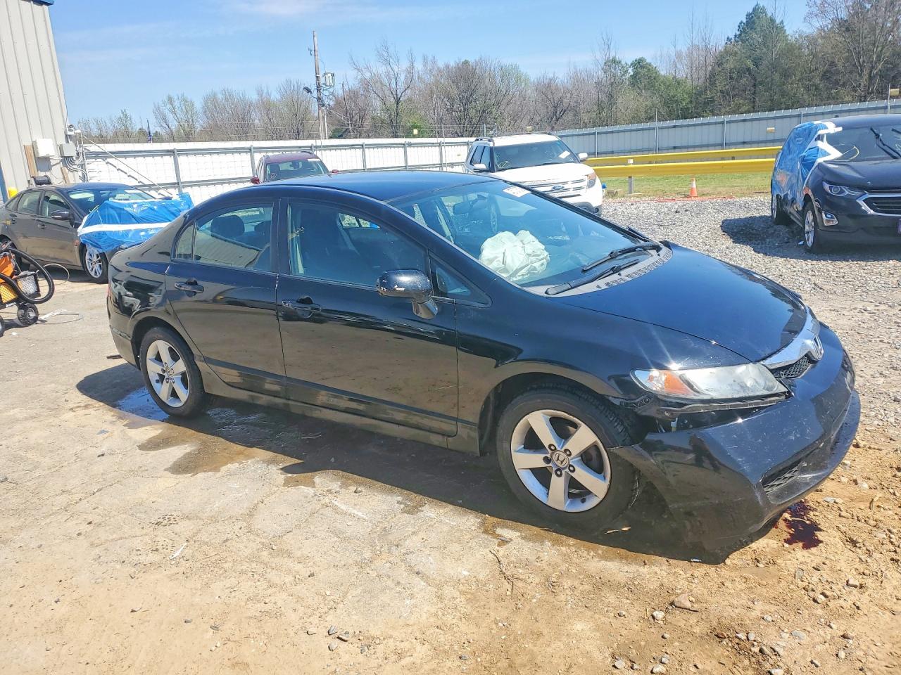 2009 Honda Civic Lx-s Black vin: 2HGFA16609H322320