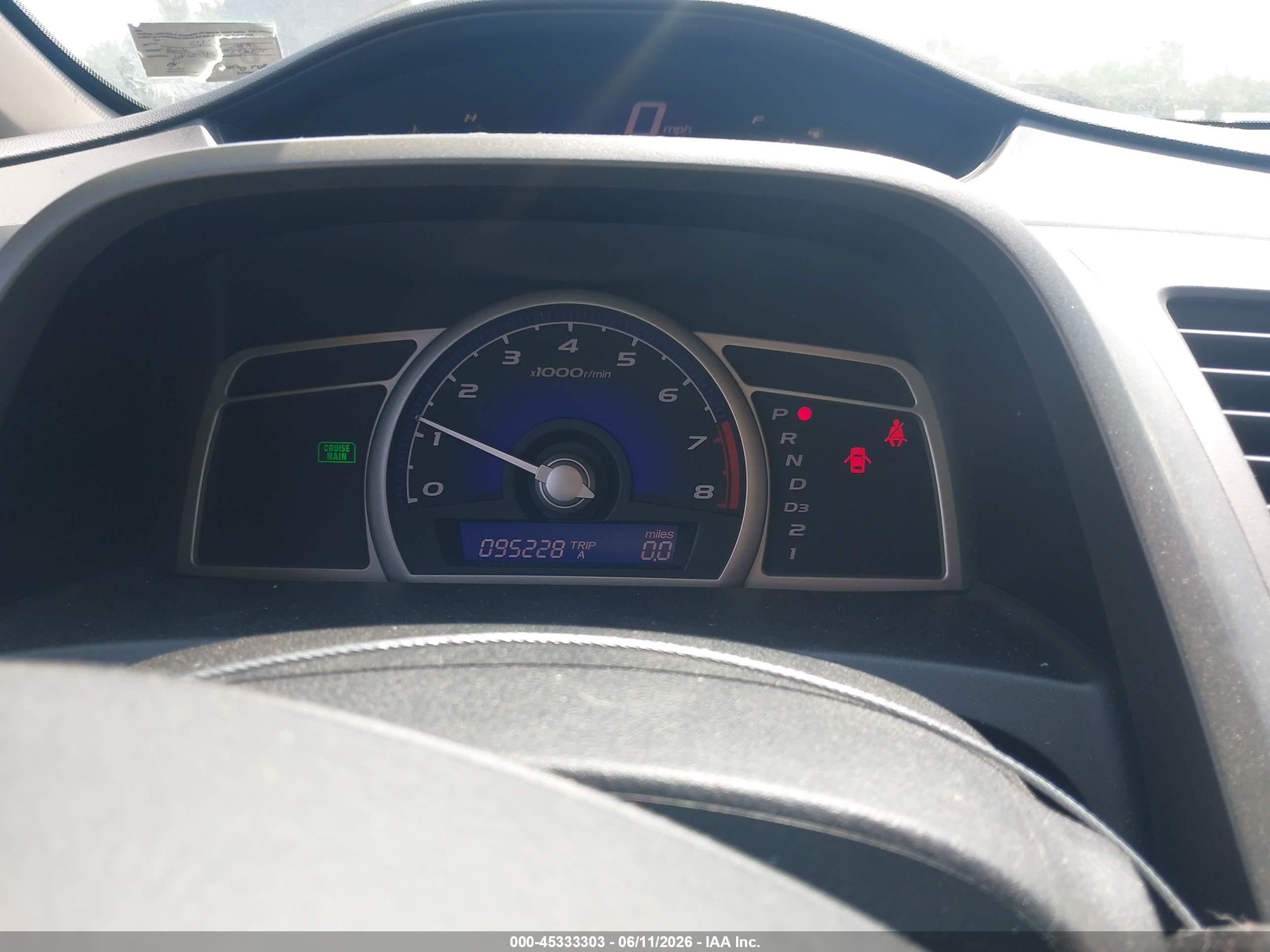 2009 Honda Civic Lx-s Gray vin: 2HGFA16609H325606