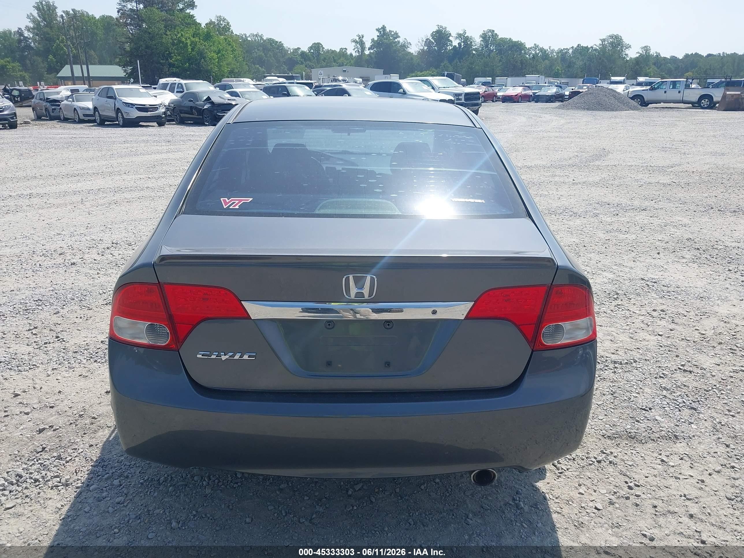 2009 Honda Civic Lx-s Gray vin: 2HGFA16609H325606