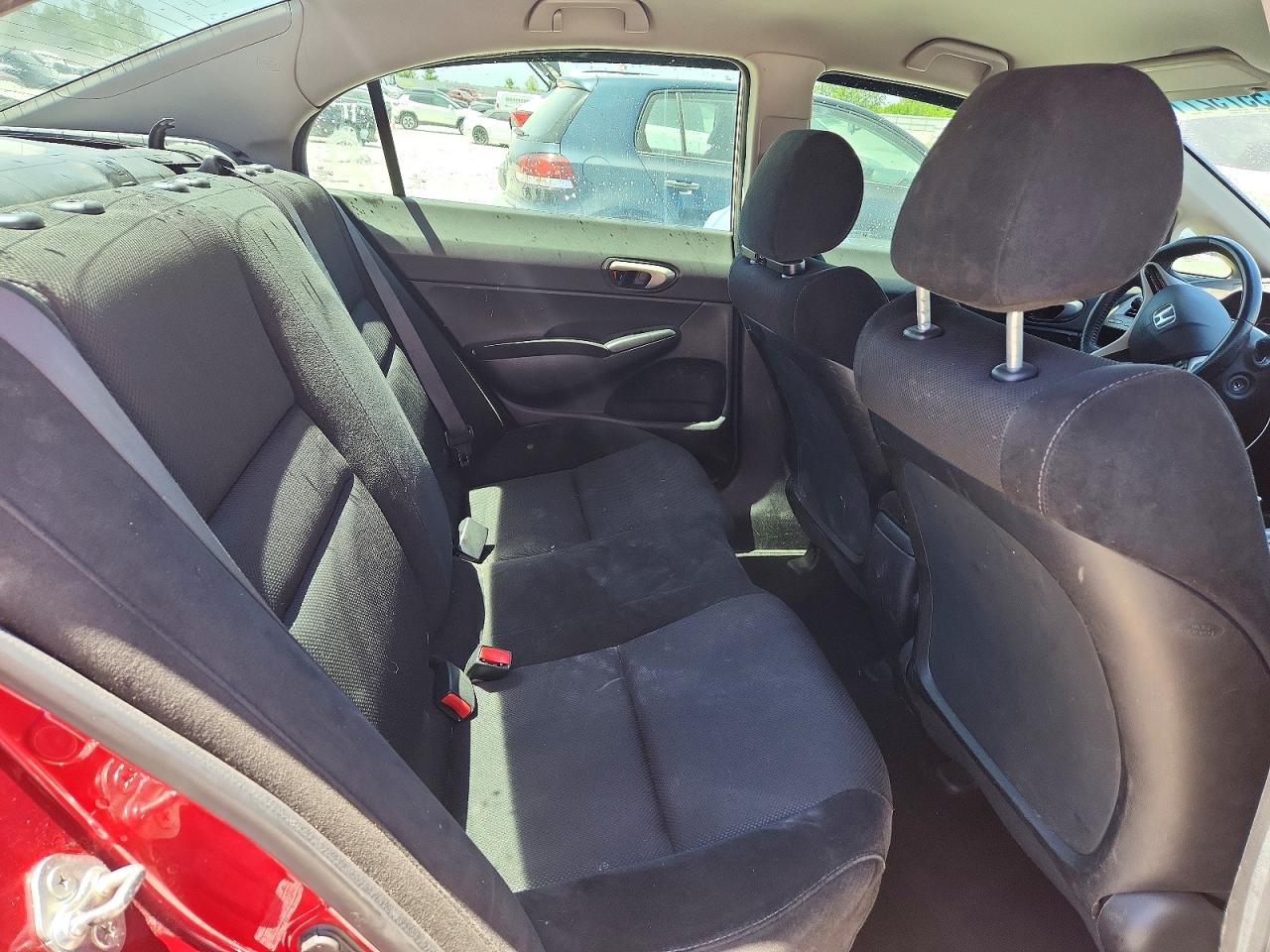 2009 Honda Civic Lx-s Burgundy vin: 2HGFA16609H325766