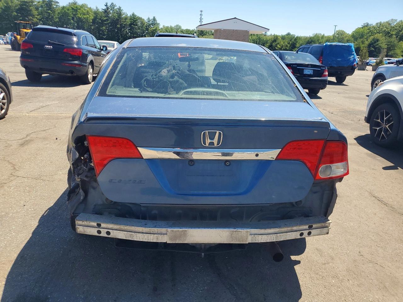 2009 Honda Civic Lx-s Blue vin: 2HGFA16609H330630