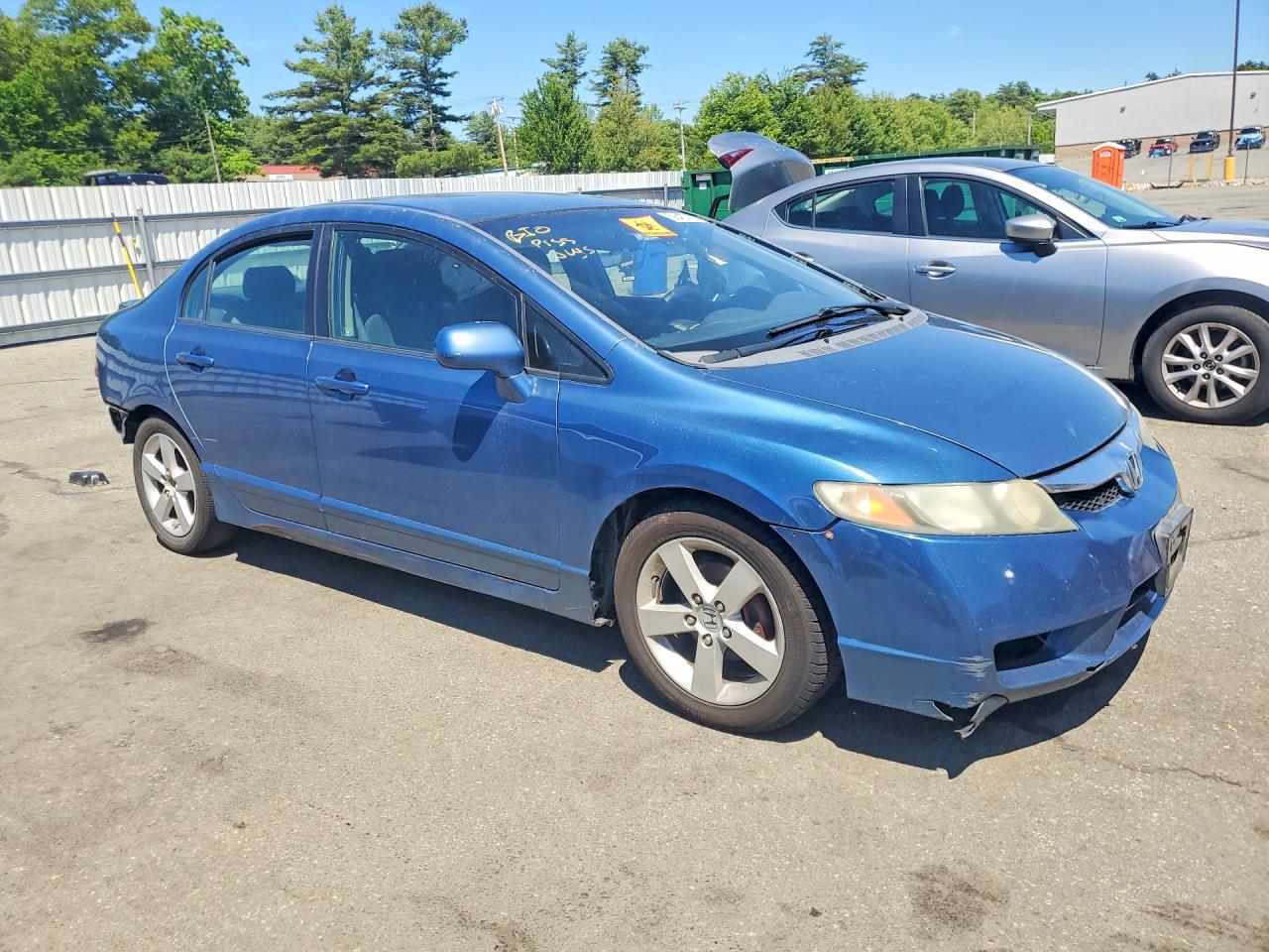 2009 Honda Civic Lx-s Blue vin: 2HGFA16609H330630
