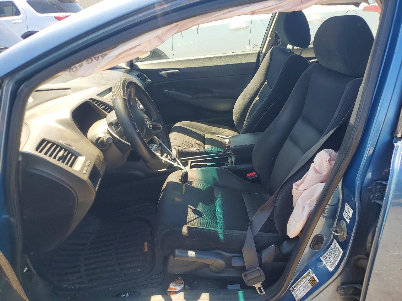2009 Honda Civic Lx-s Blue vin: 2HGFA16609H330630