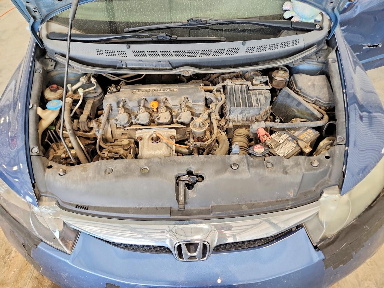 2009 Honda Civic Lx-s Blue vin: 2HGFA16609H357147