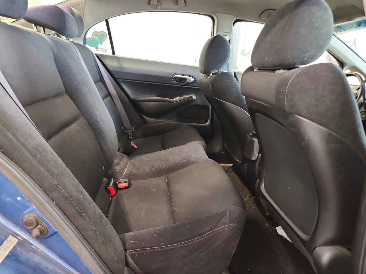 2009 Honda Civic Lx-s Blue vin: 2HGFA16609H357147