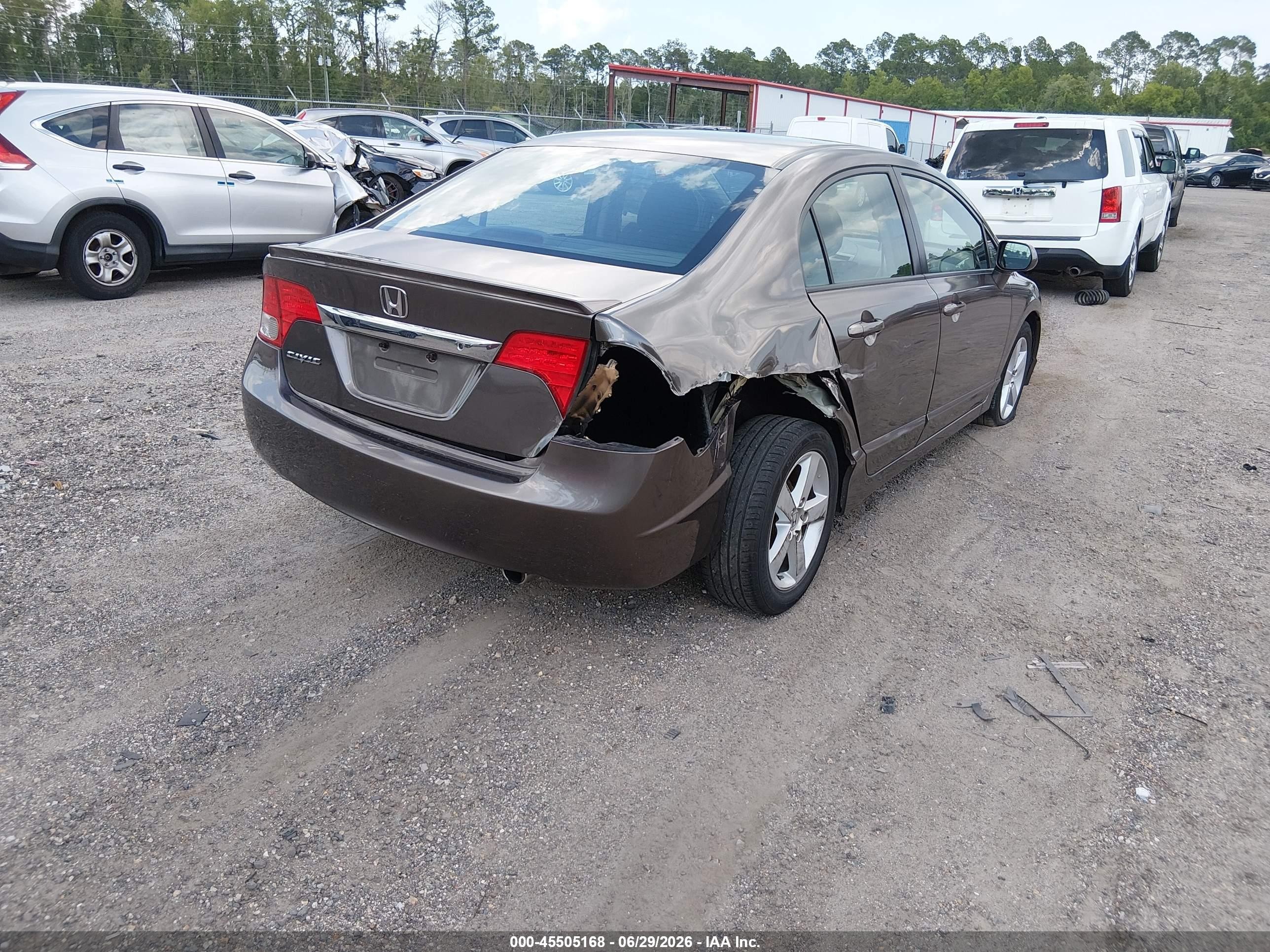 2009 Honda Civic Lx-s Dark Brown vin: 2HGFA16609H530441
