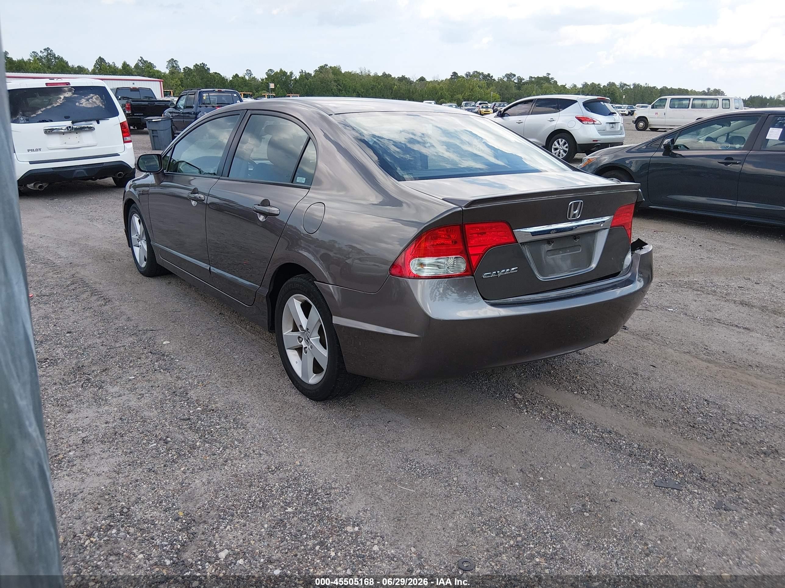 2009 Honda Civic Lx-s Dark Brown vin: 2HGFA16609H530441
