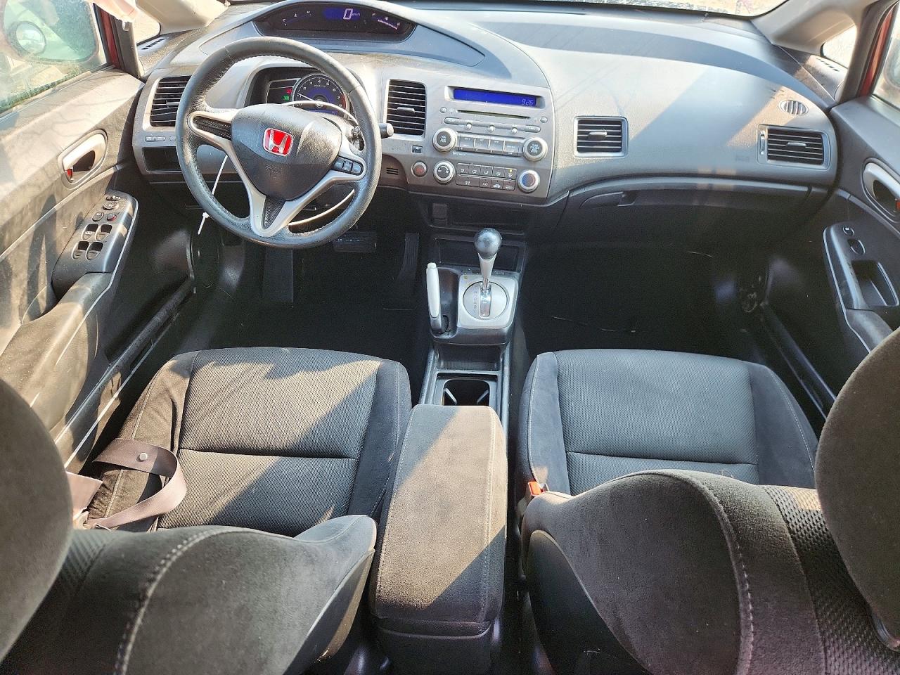 2009 Honda Civic Lx-s Burgundy vin: 2HGFA16619H010412