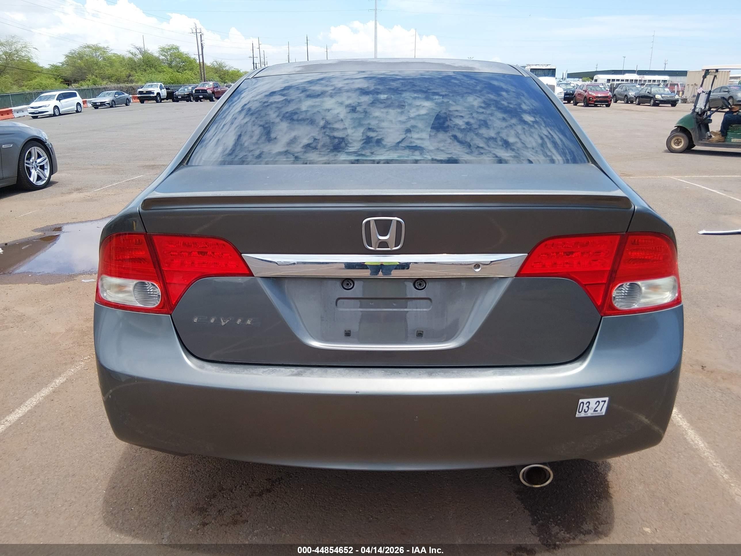 2009 Honda Civic Lx-s Gray vin: 2HGFA16619H322598