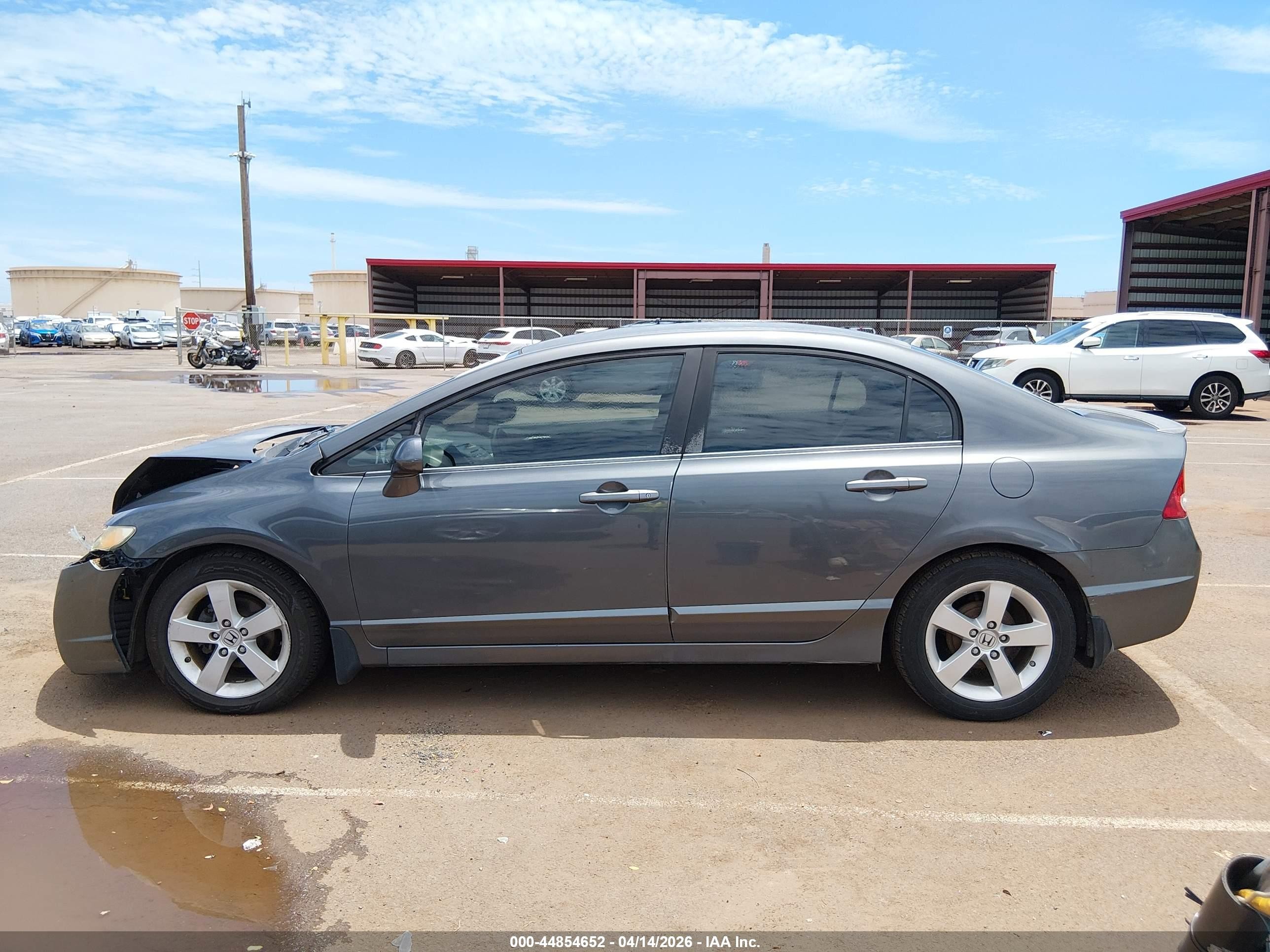 2009 Honda Civic Lx-s Gray vin: 2HGFA16619H322598