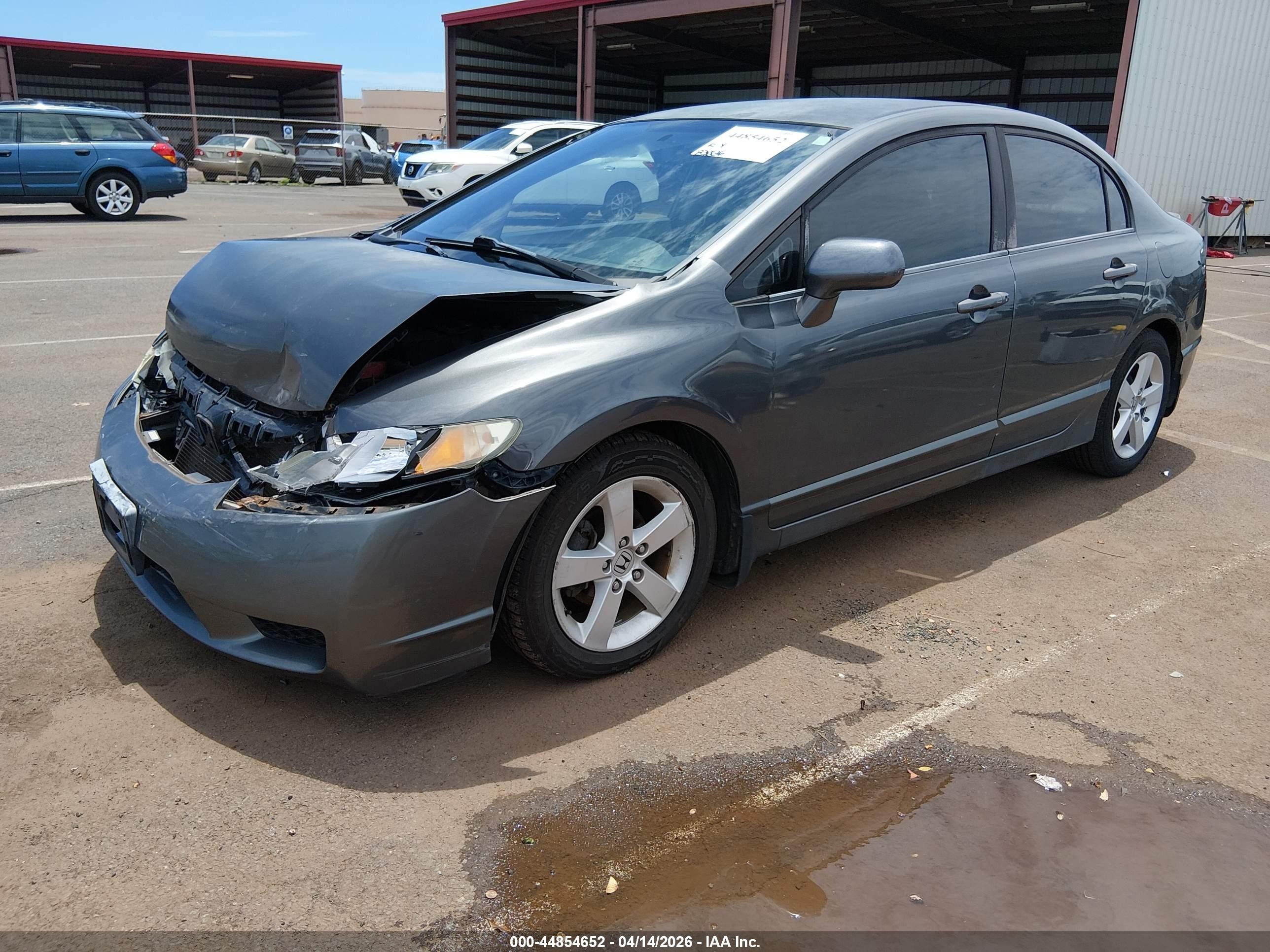 2009 Honda Civic Lx-s Gray vin: 2HGFA16619H322598