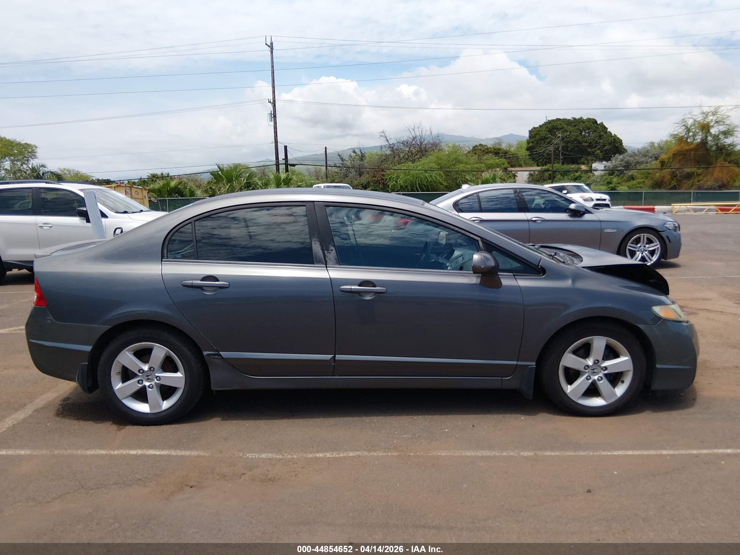 2009 Honda Civic Lx-s Gray vin: 2HGFA16619H322598