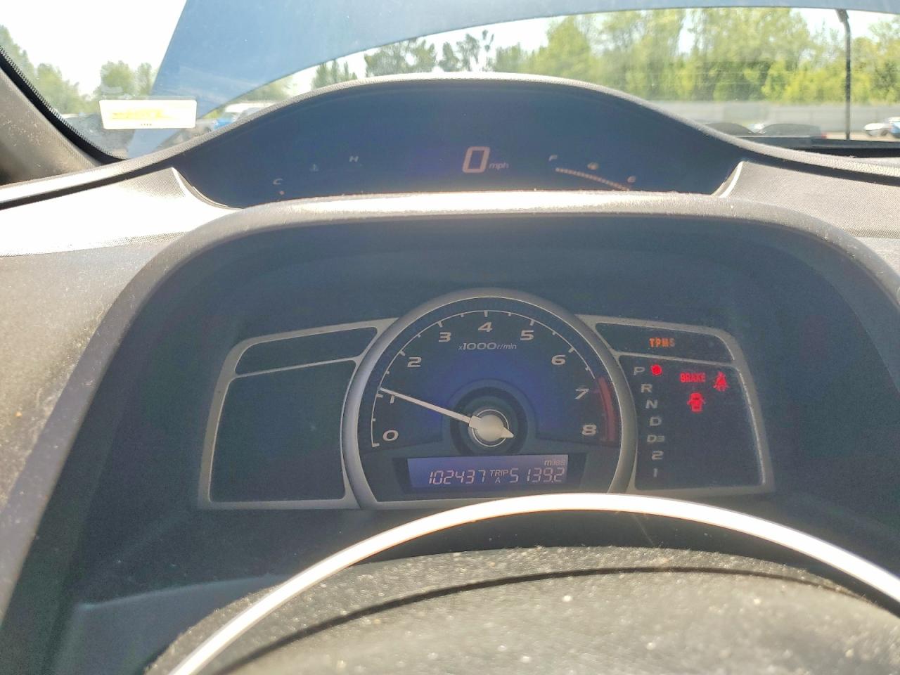 2009 Honda Civic Lx-s Blue vin: 2HGFA16619H333018