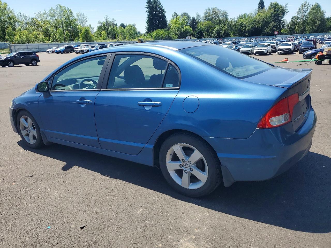 2009 Honda Civic Lx-s Blue vin: 2HGFA16619H333018