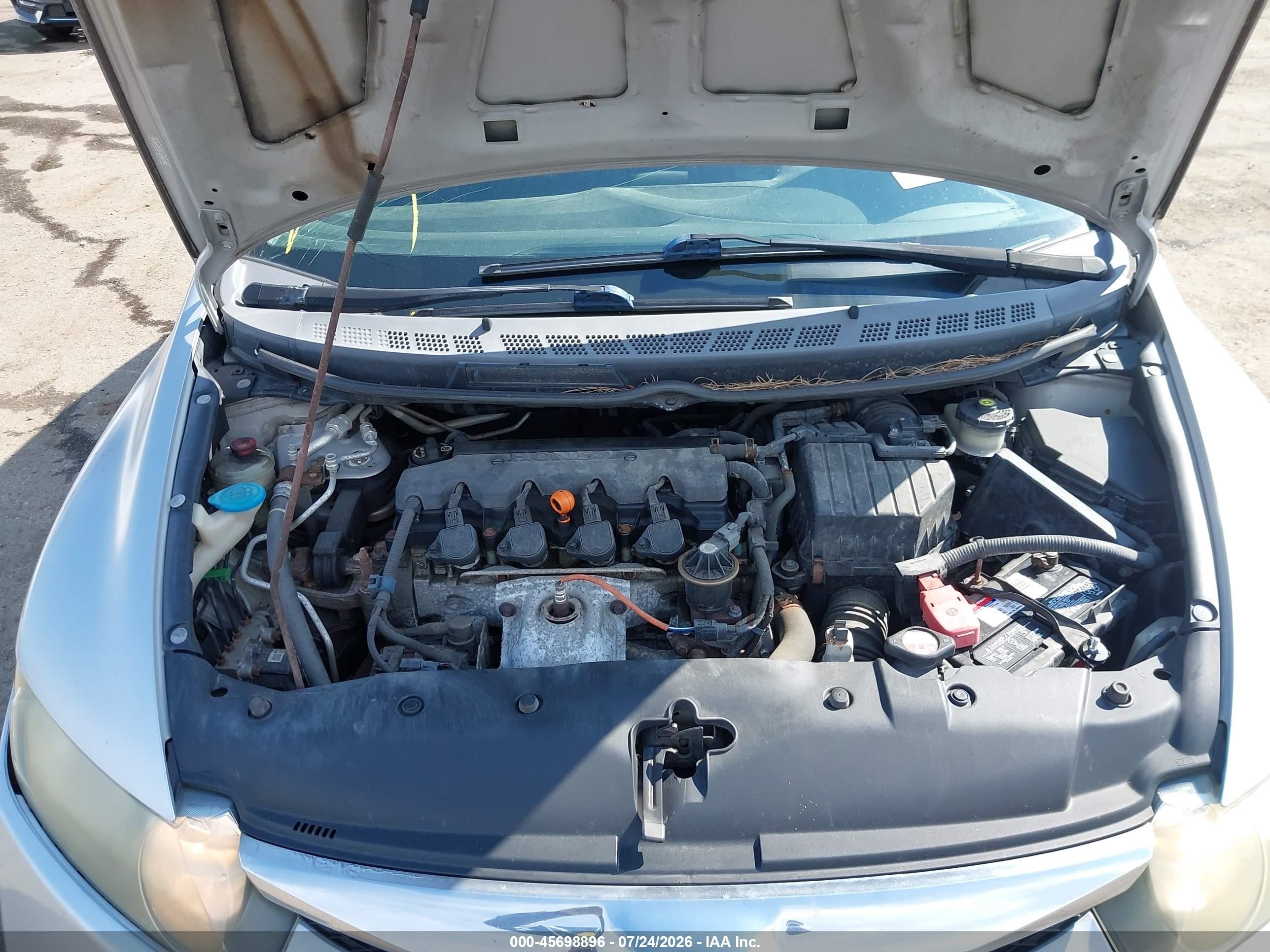 2009 Honda Civic Lx-s Silver vin: 2HGFA16619H343760