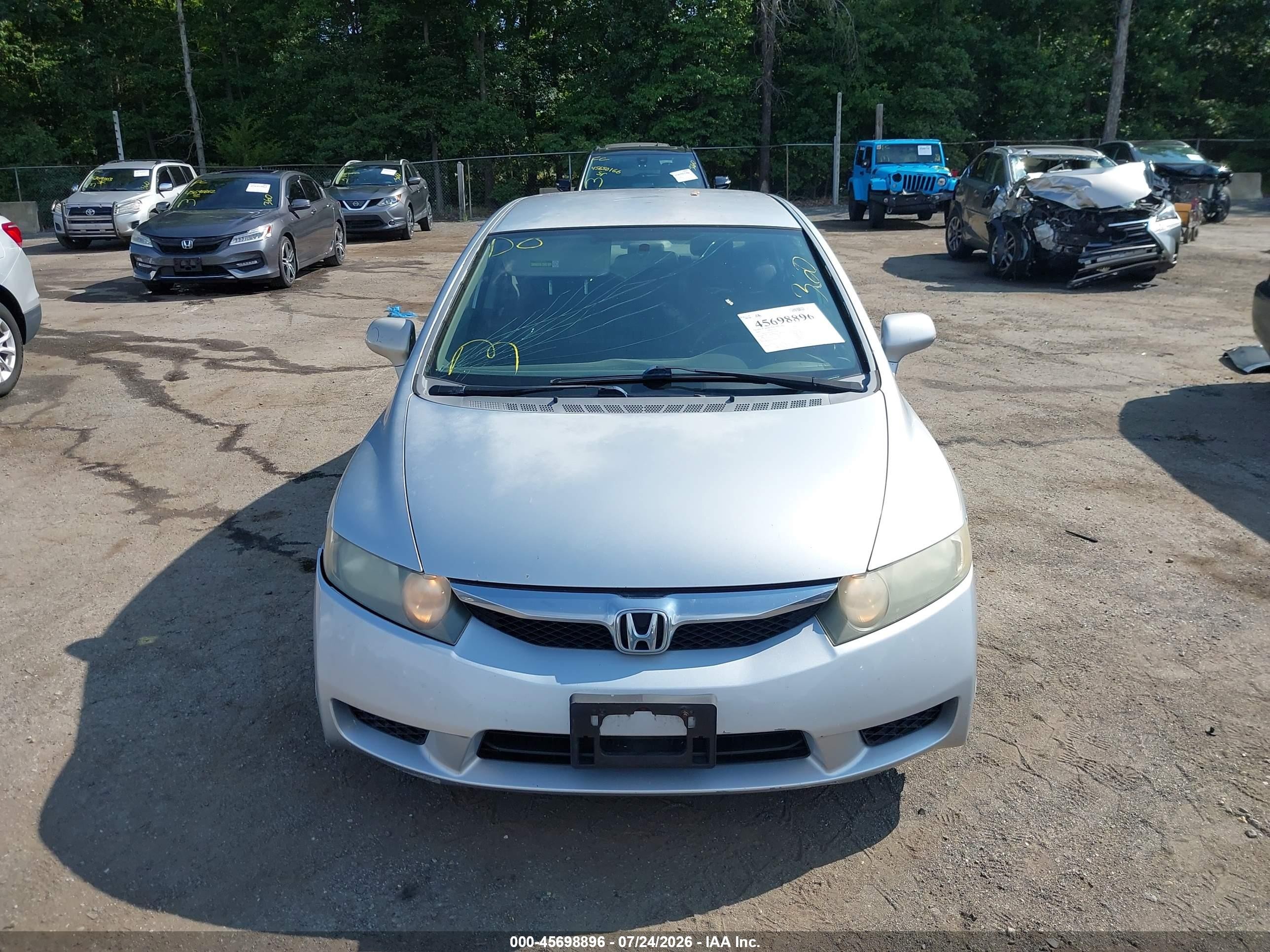 2009 Honda Civic Lx-s Silver vin: 2HGFA16619H343760