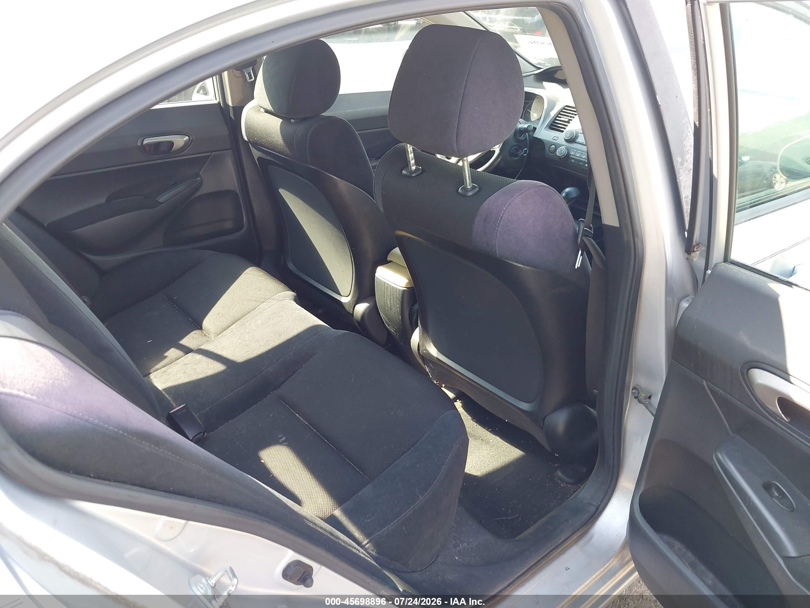 2009 Honda Civic Lx-s Silver vin: 2HGFA16619H343760