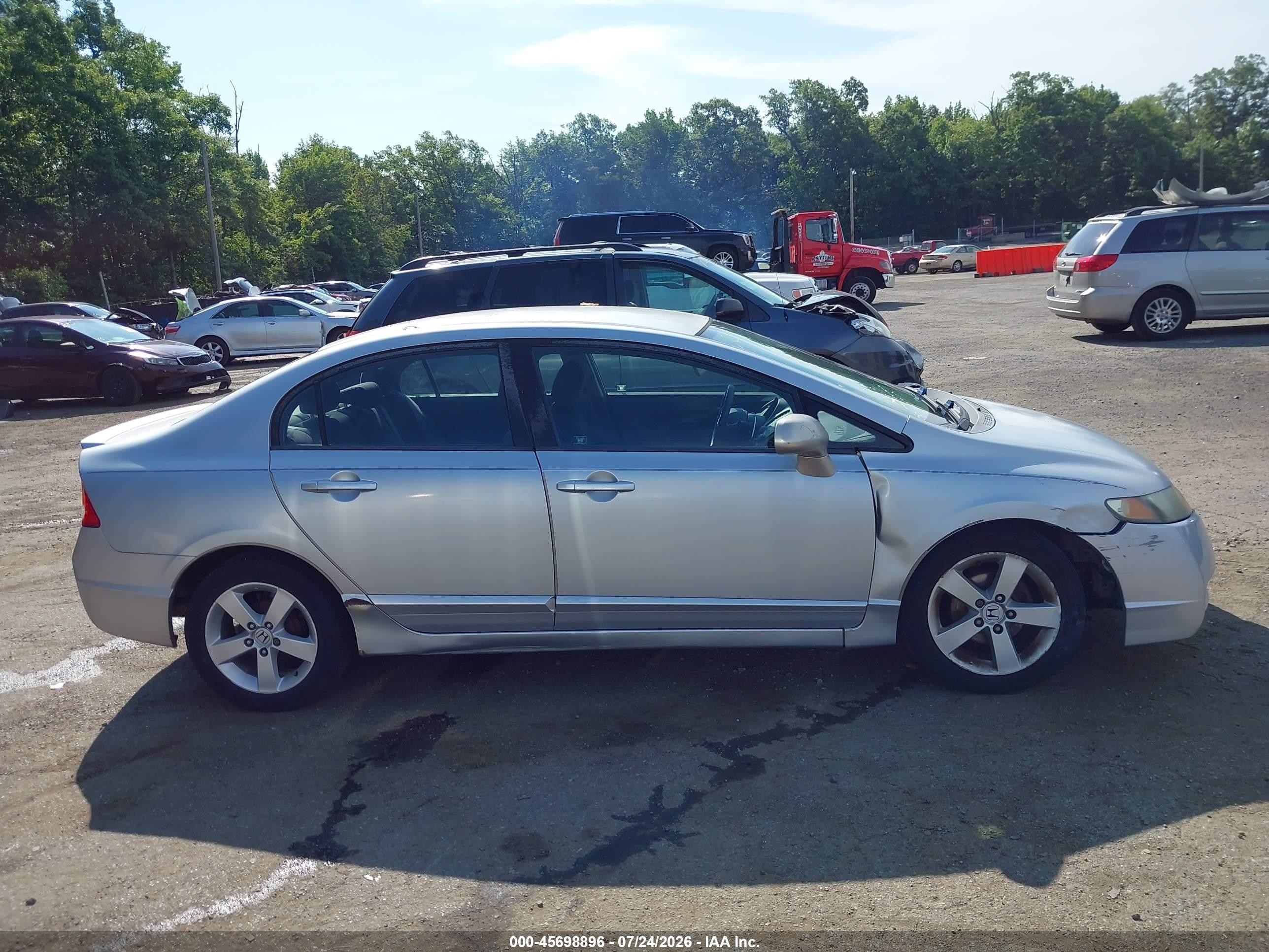 2009 Honda Civic Lx-s Silver vin: 2HGFA16619H343760