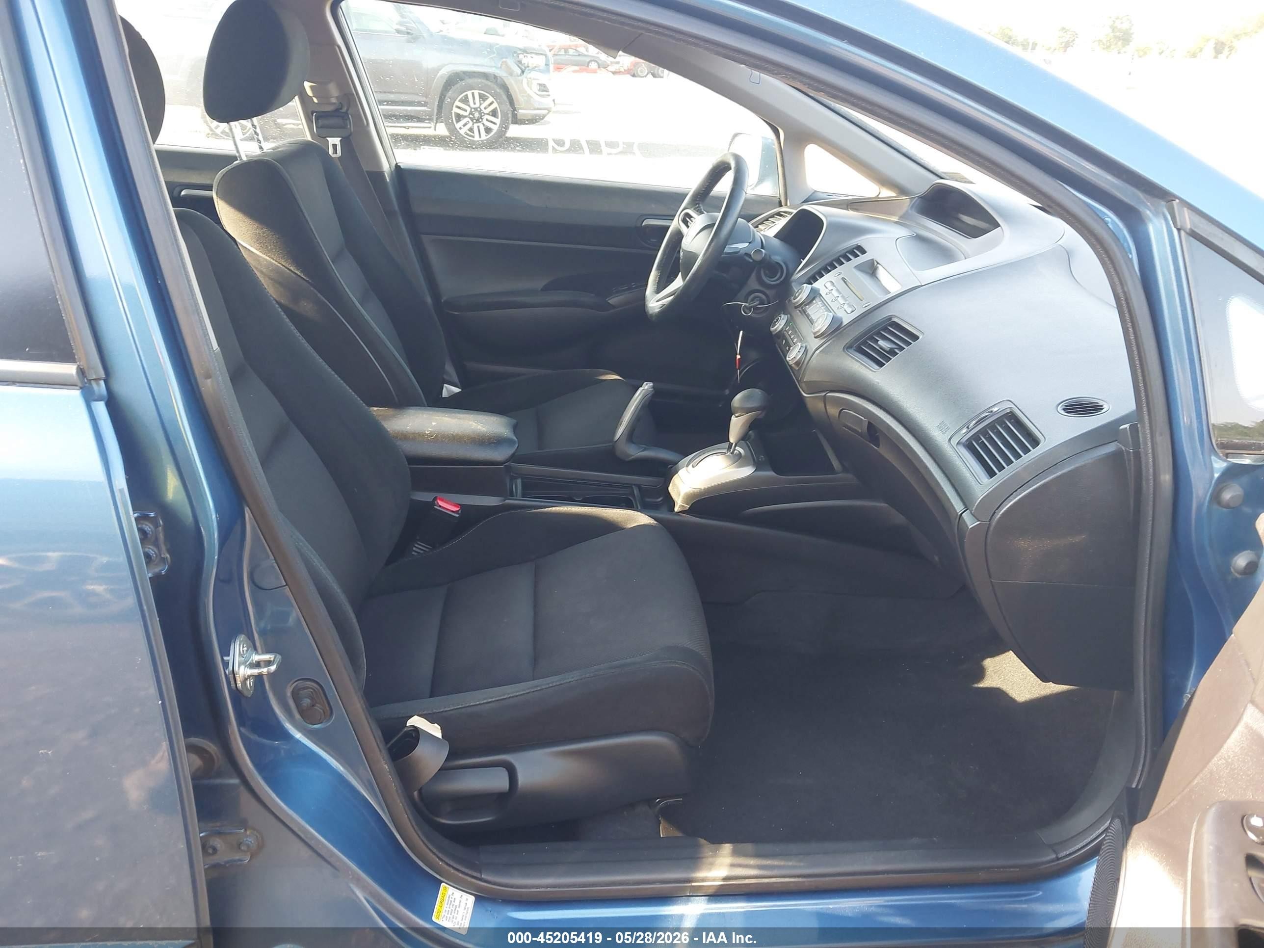 2009 Honda Civic Lx-s Синий vin: 2HGFA16619H509825
