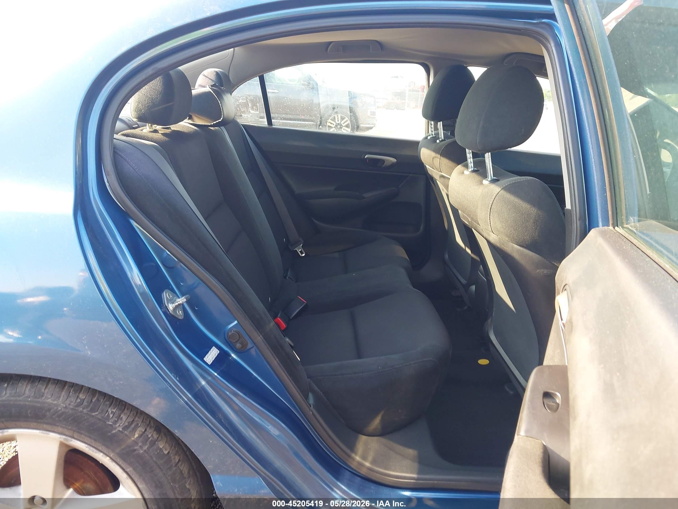 2009 Honda Civic Lx-s Синий vin: 2HGFA16619H509825