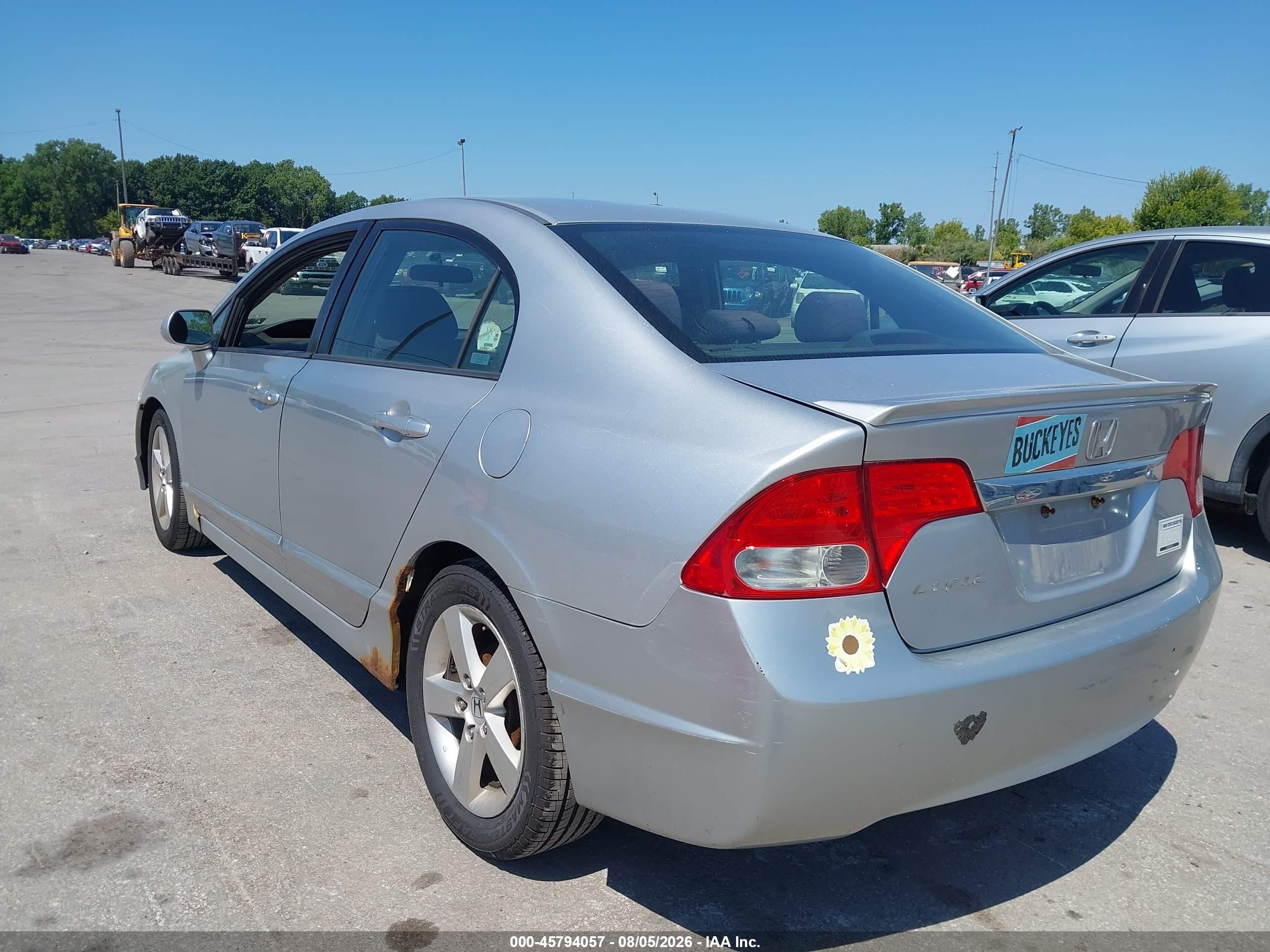 2009 Honda Civic Lx-s Silver vin: 2HGFA16629H339345
