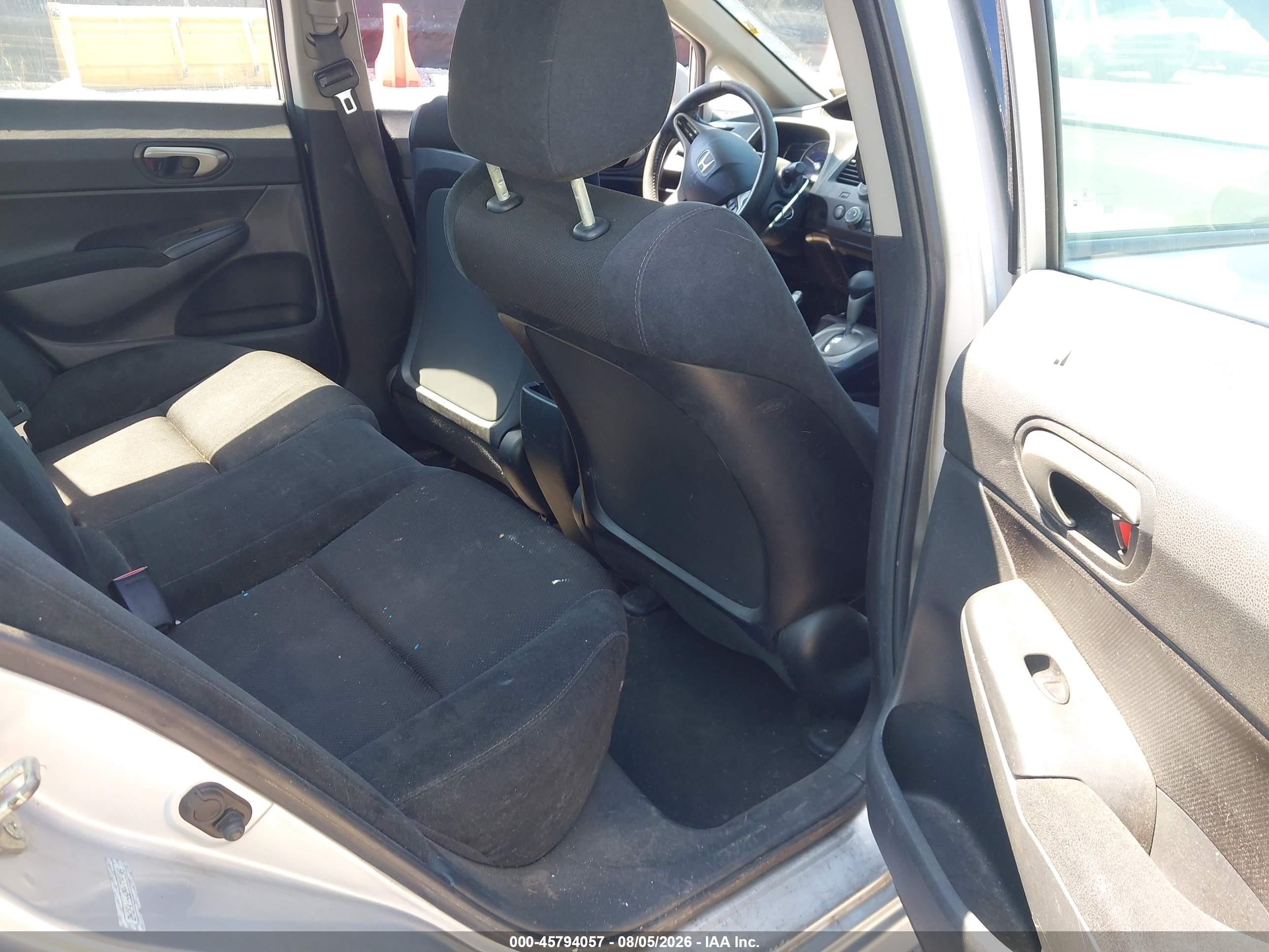 2009 Honda Civic Lx-s Silver vin: 2HGFA16629H339345